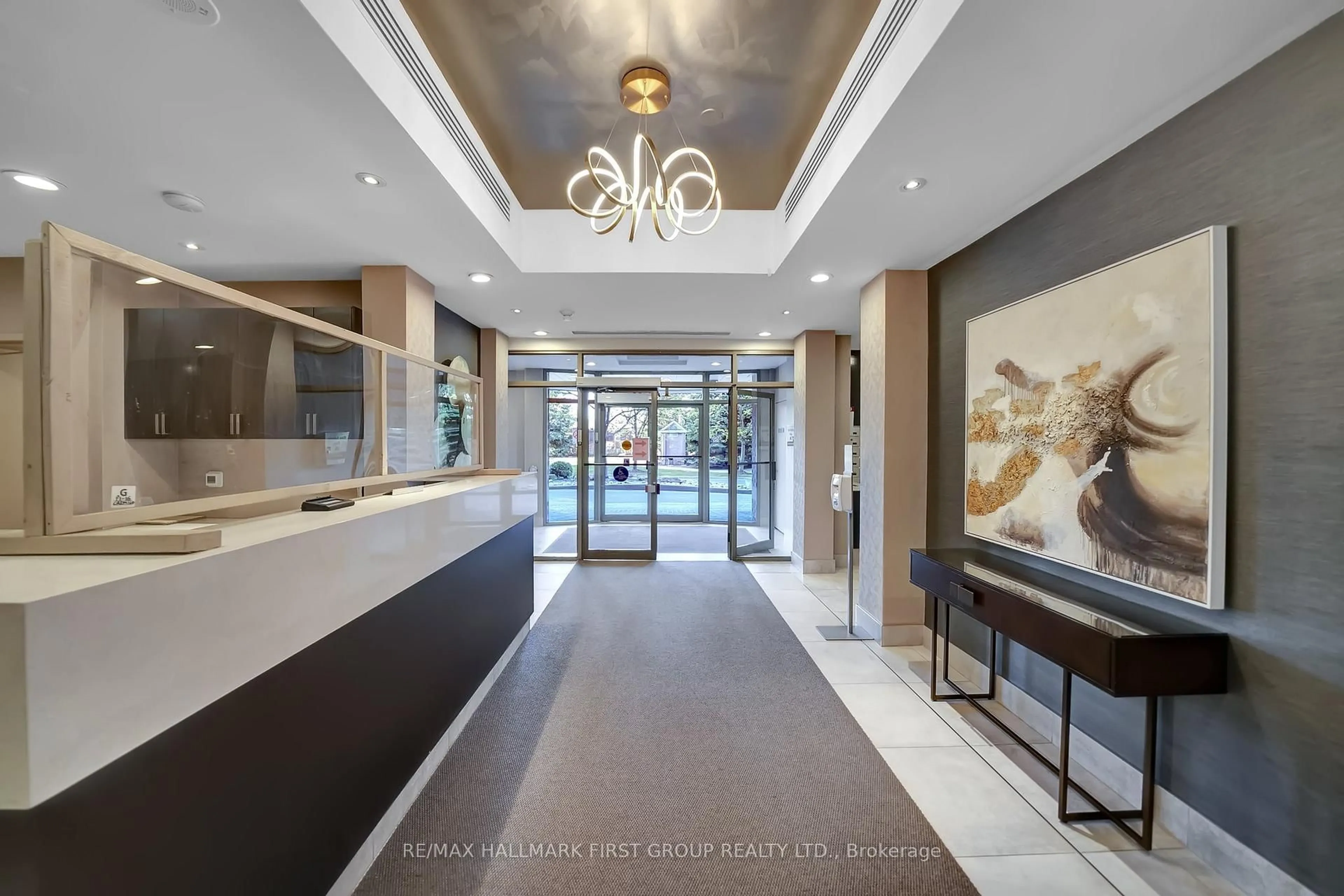 Lobby for 1720 Eglinton Ave ##515, Toronto Ontario M4A 2X8
