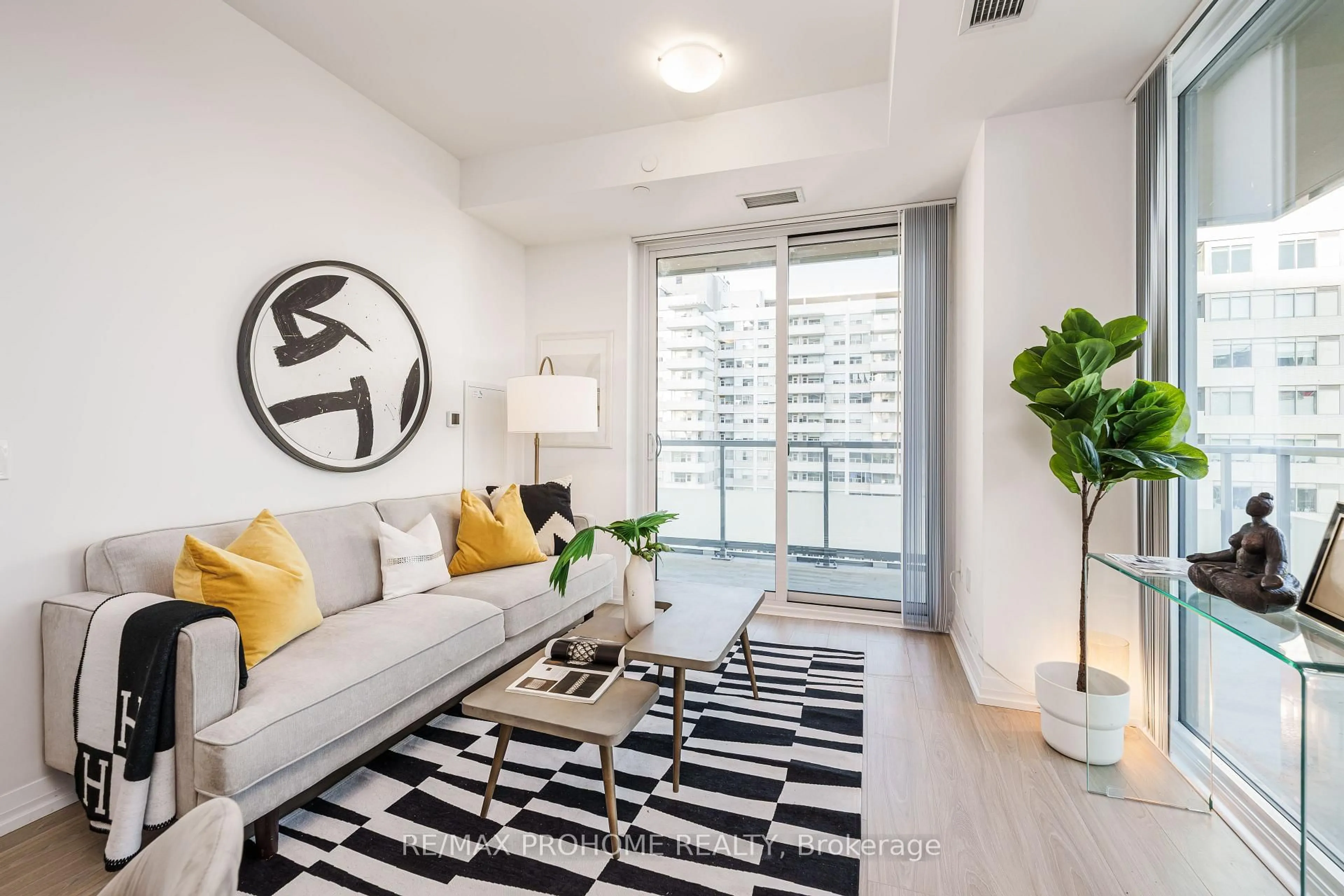 Living room with furniture, unknown for 50 Dunfield Ave #2312, Toronto Ontario M4S 0E4