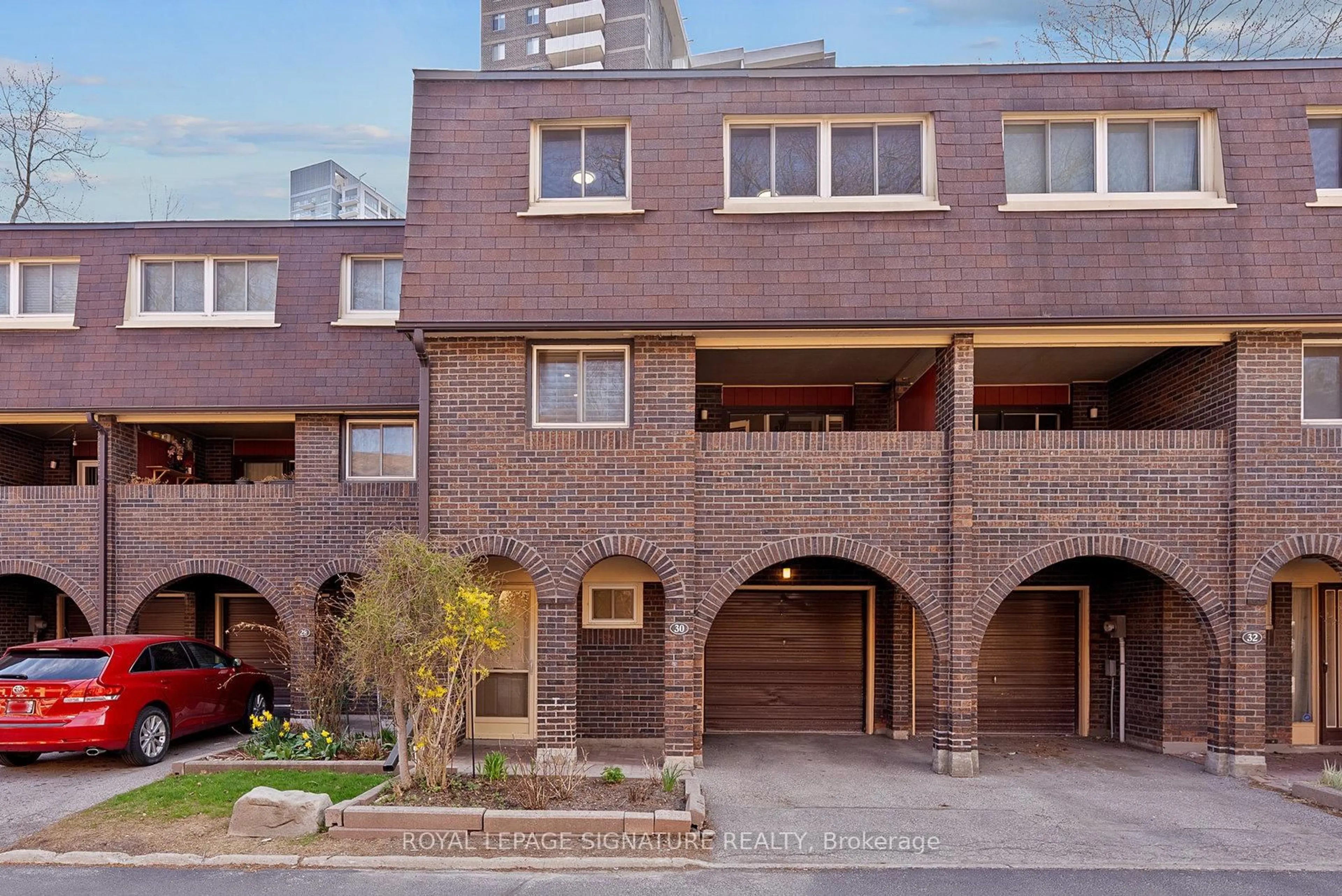 Home with brick exterior material, street for 30 Bards Walkway N/A, Toronto Ontario M2J 4T9