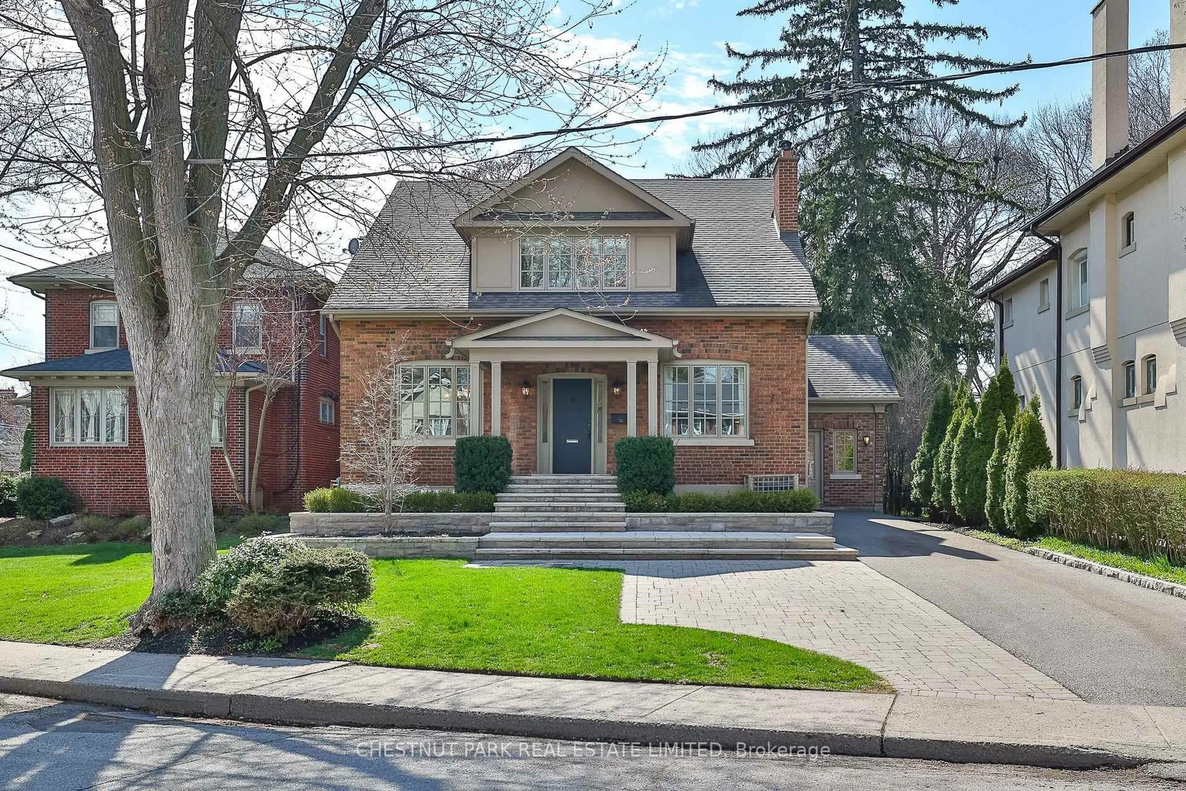 Home with brick exterior material, street for 8 St Leonard's Cres, Toronto Ontario M4N 3A6