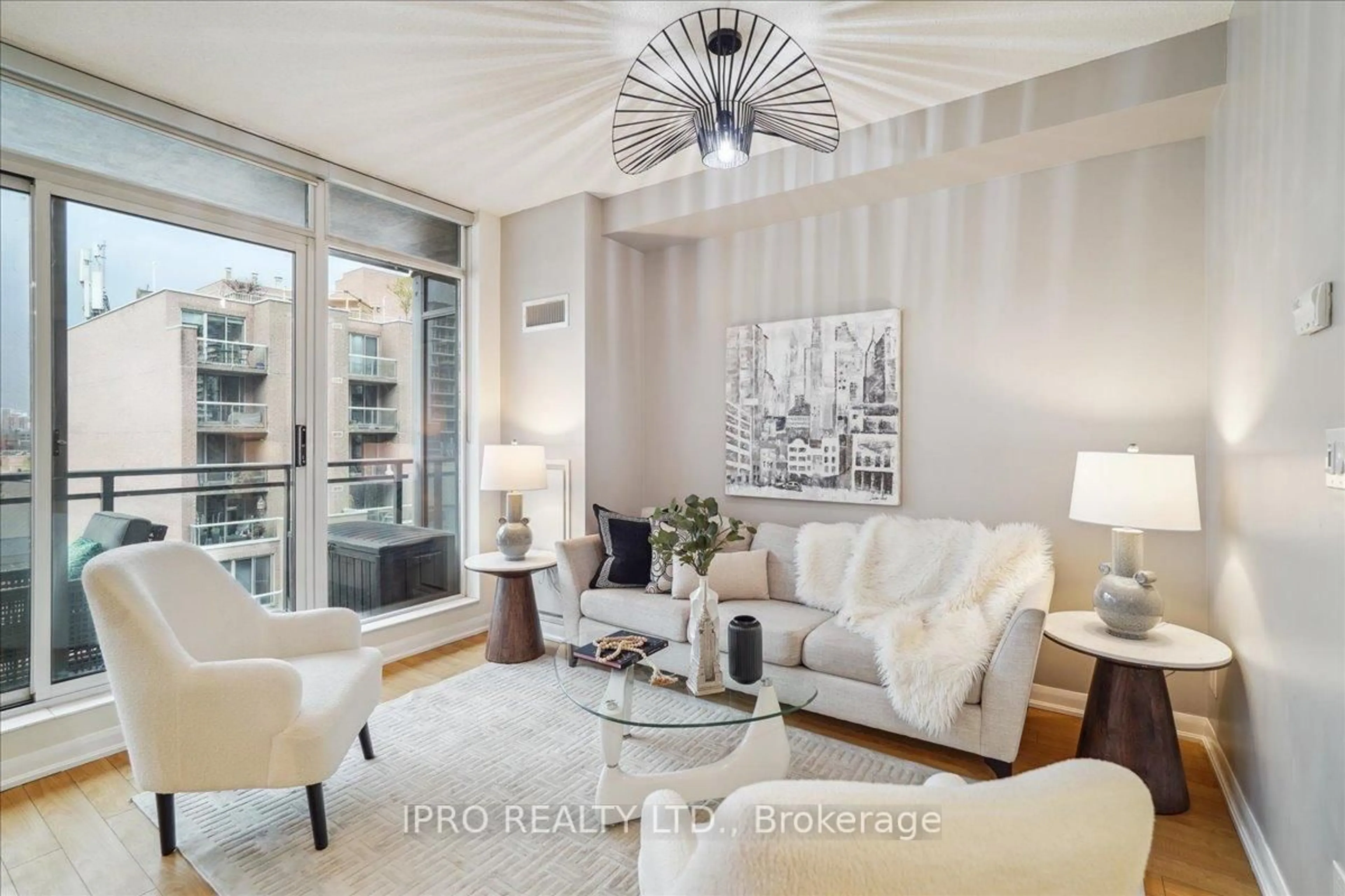 Living room with furniture, unknown for 205 Frederick St #907, Toronto Ontario M5A 4V3