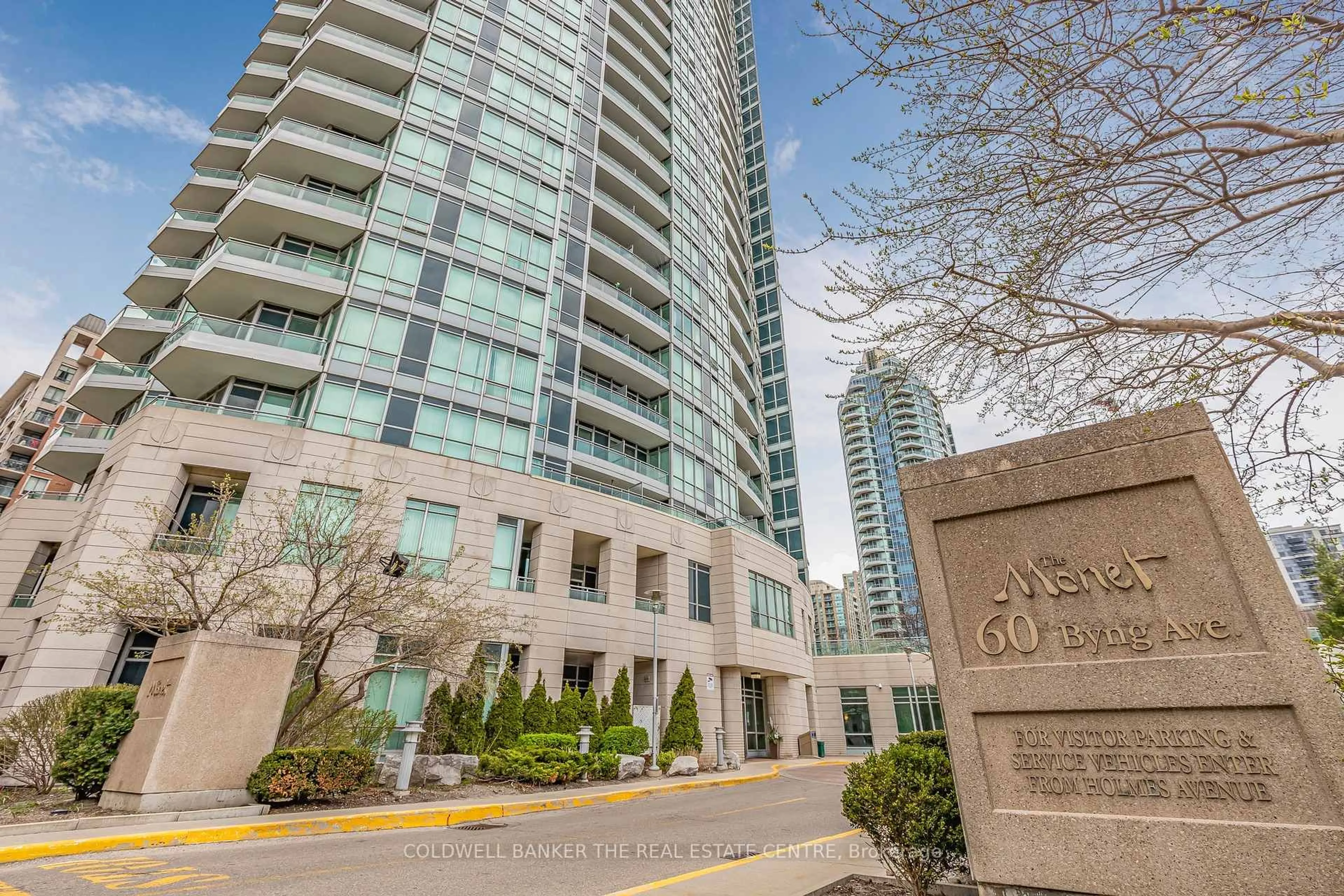 Patio, street for 60 Byng Ave #2101, Toronto Ontario M2N 7K3