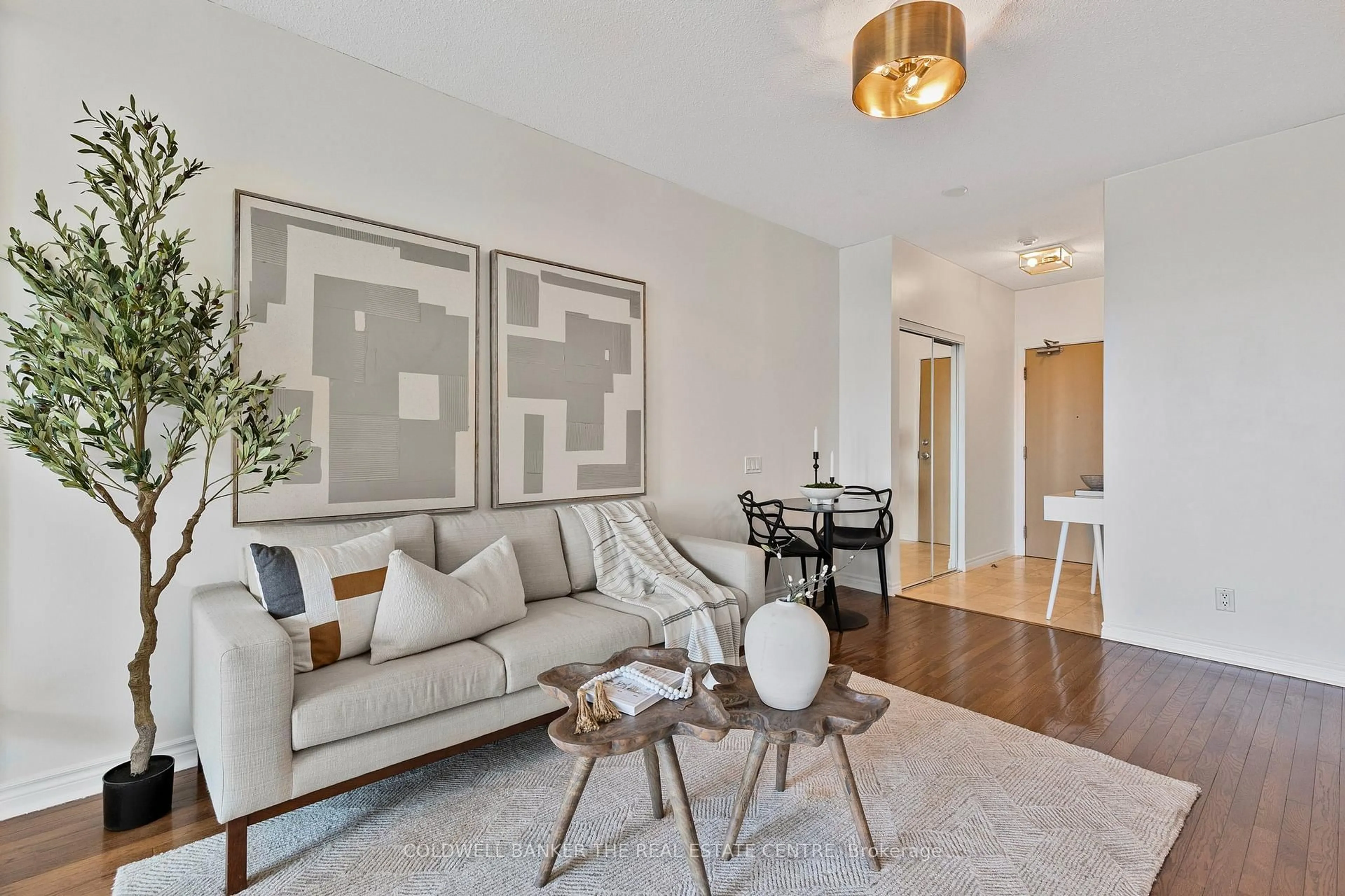 Living room with furniture, unknown for 60 Byng Ave #2101, Toronto Ontario M2N 7K3
