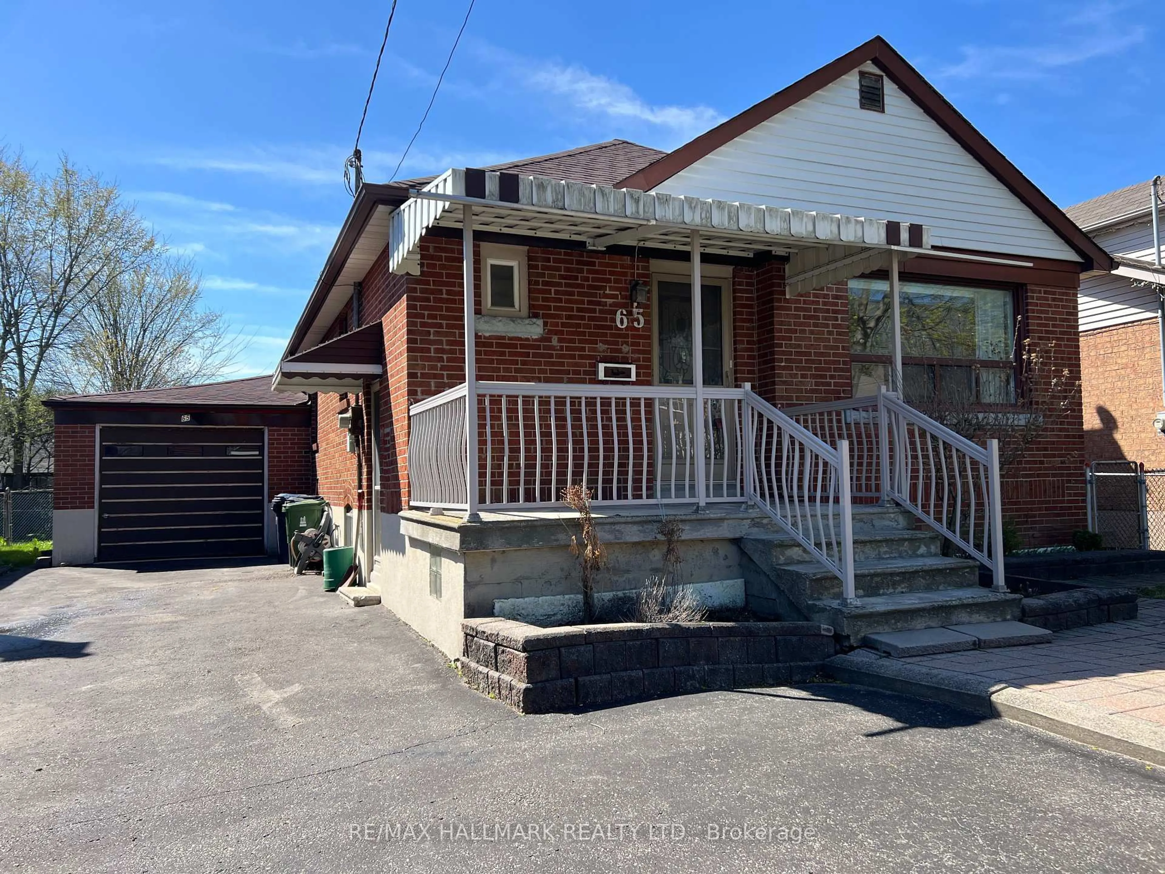 Home with brick exterior material, street for 65 Cadillac Ave, Toronto Ontario M3H 1S4