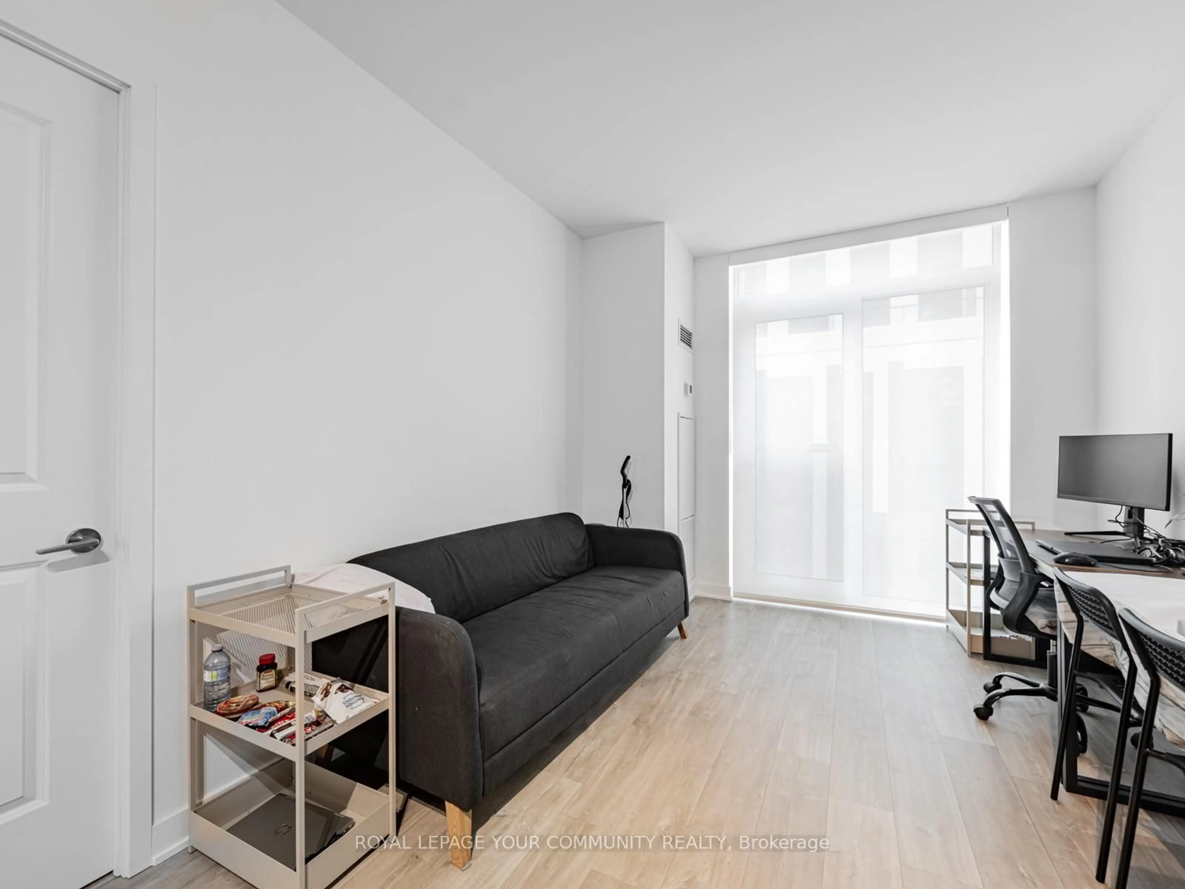 Living room with furniture, unknown for 100 Dalhousie St #415, Toronto Ontario M5B 0C7