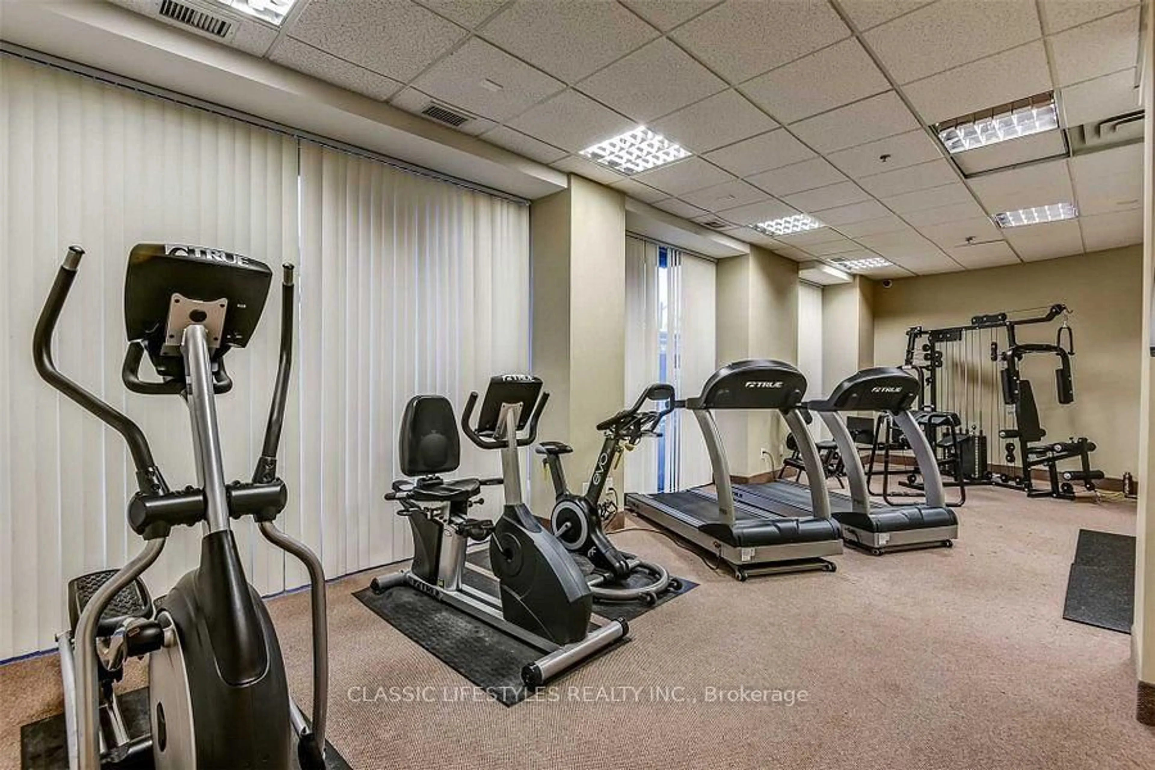 Gym or fitness room for 760 Sheppard Ave #906, Toronto Ontario M3H 2S8