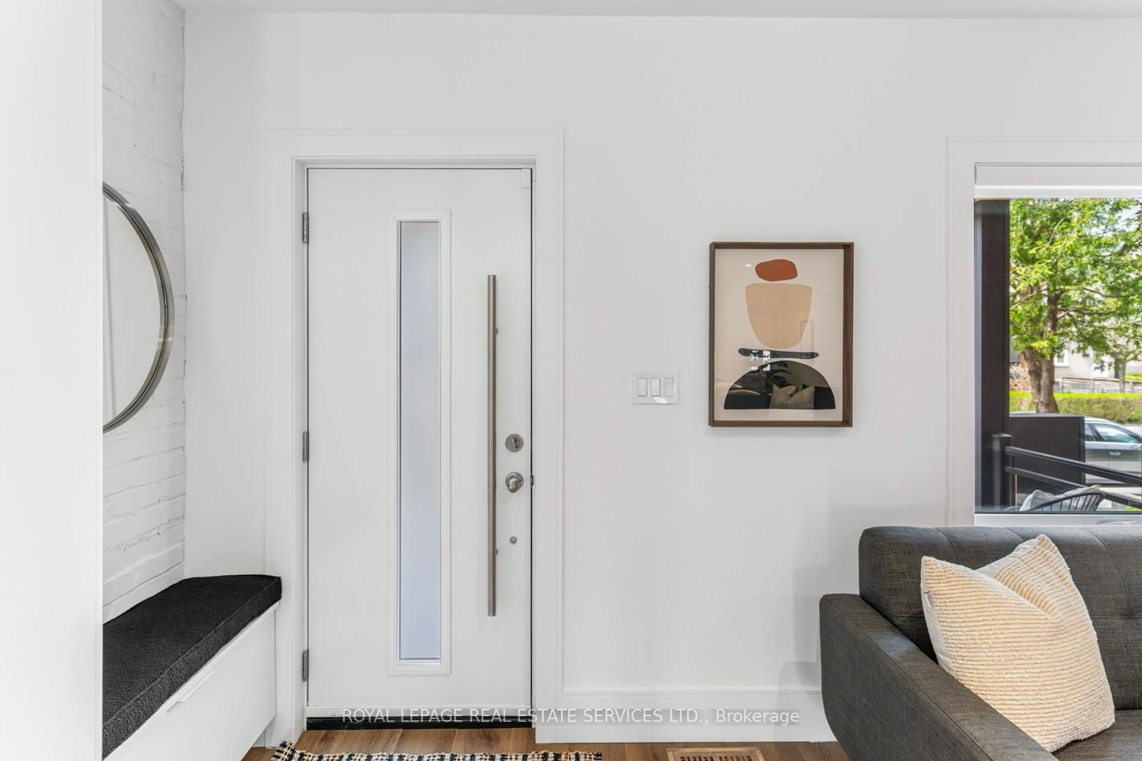 Indoor entryway for 719 St Clarens Ave, Toronto Ontario M6H 3X2