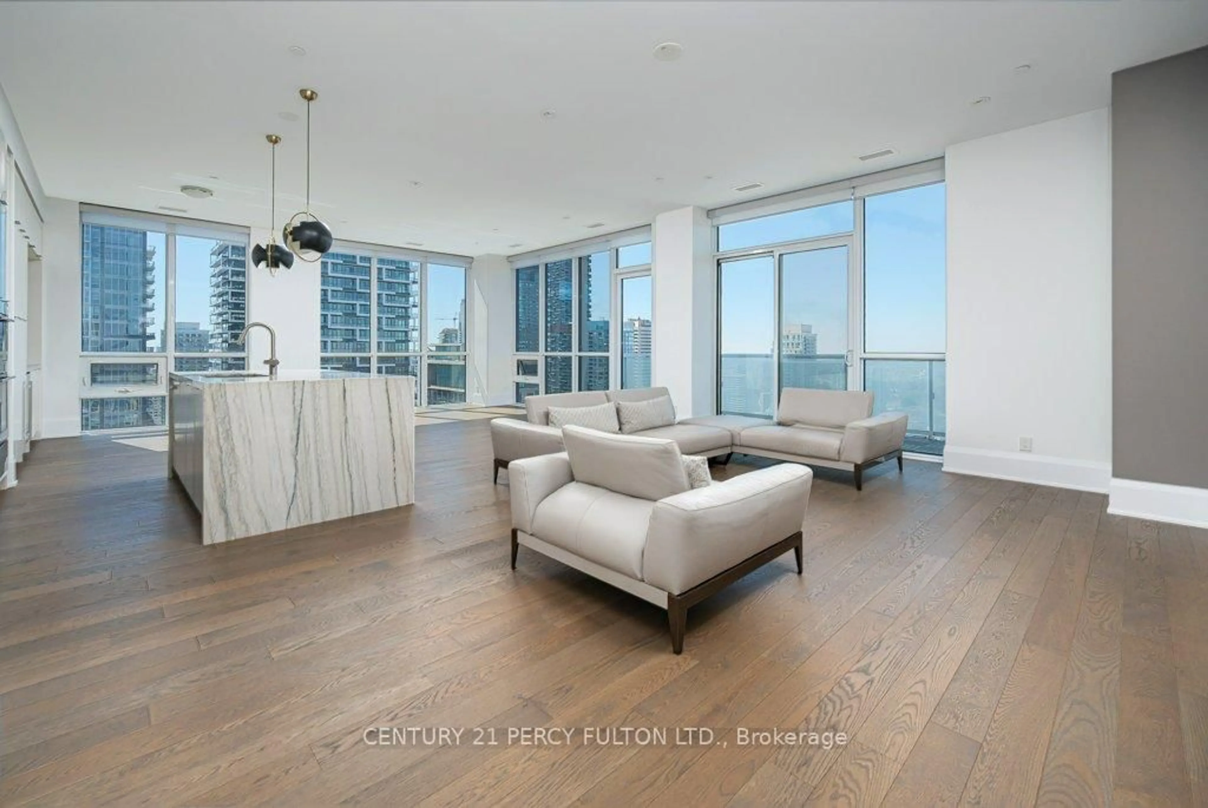 Living room with furniture, unknown for 101 Erskine Ave #PH10, Toronto Ontario M4P 1Y5
