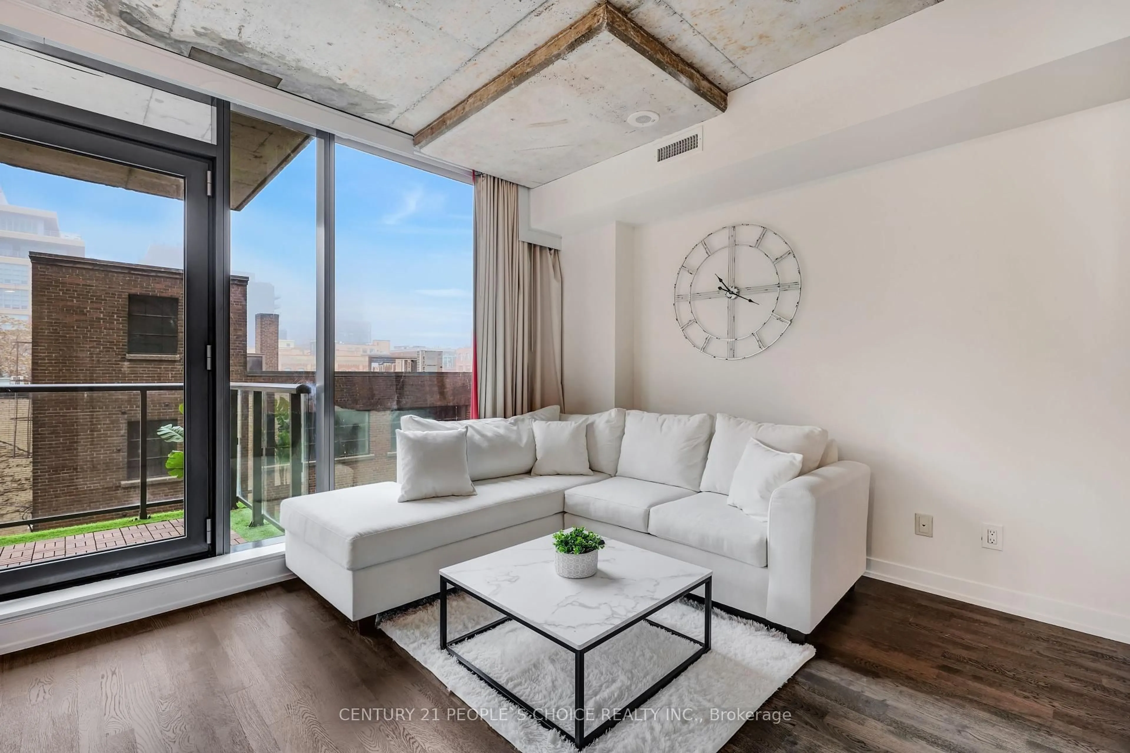 Living room with furniture, unknown for 560 King St #305, Toronto Ontario M5V 1M3