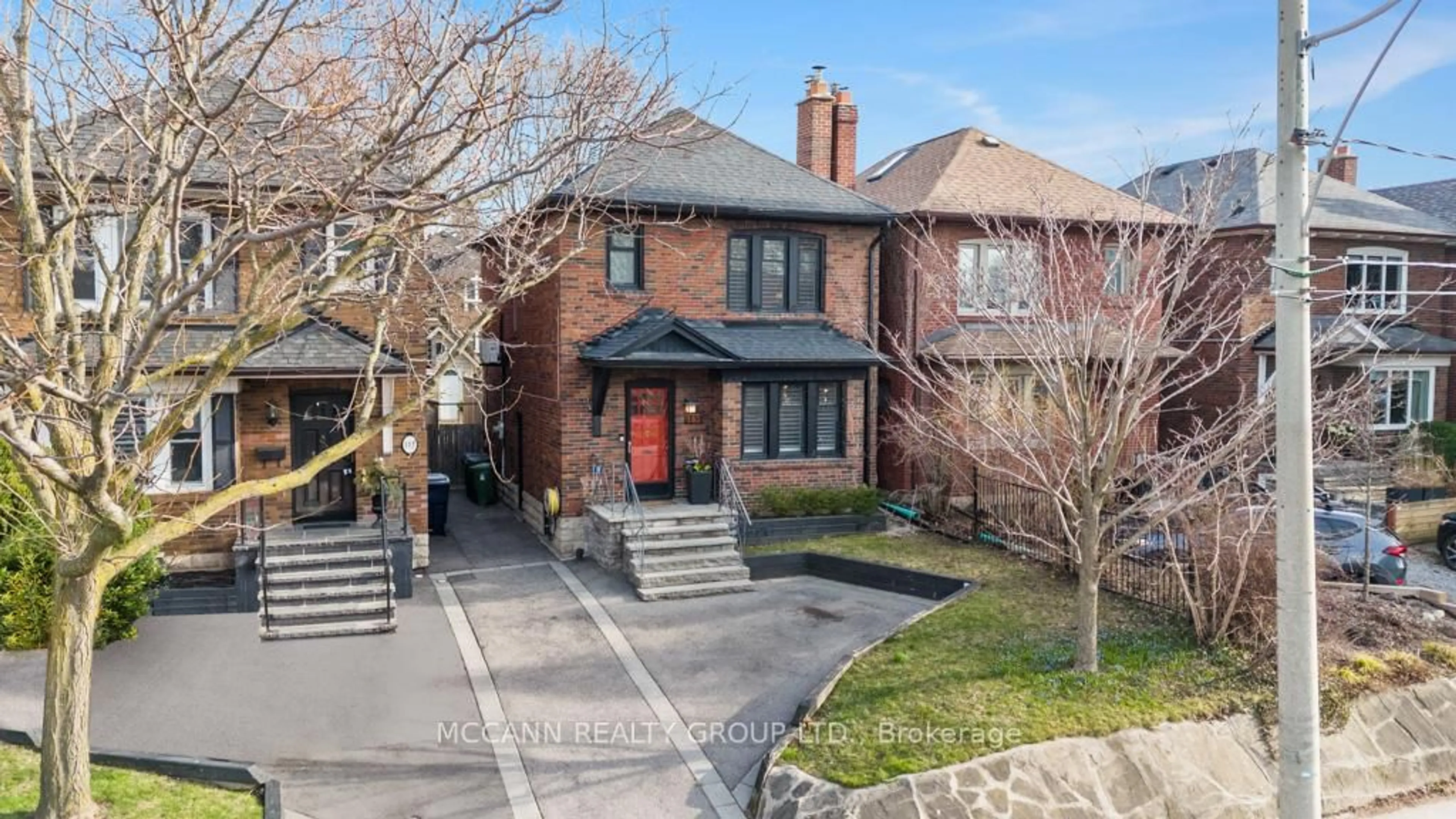 Home with brick exterior material, street for 183 Lawrence Ave, Toronto Ontario M5M 1A9