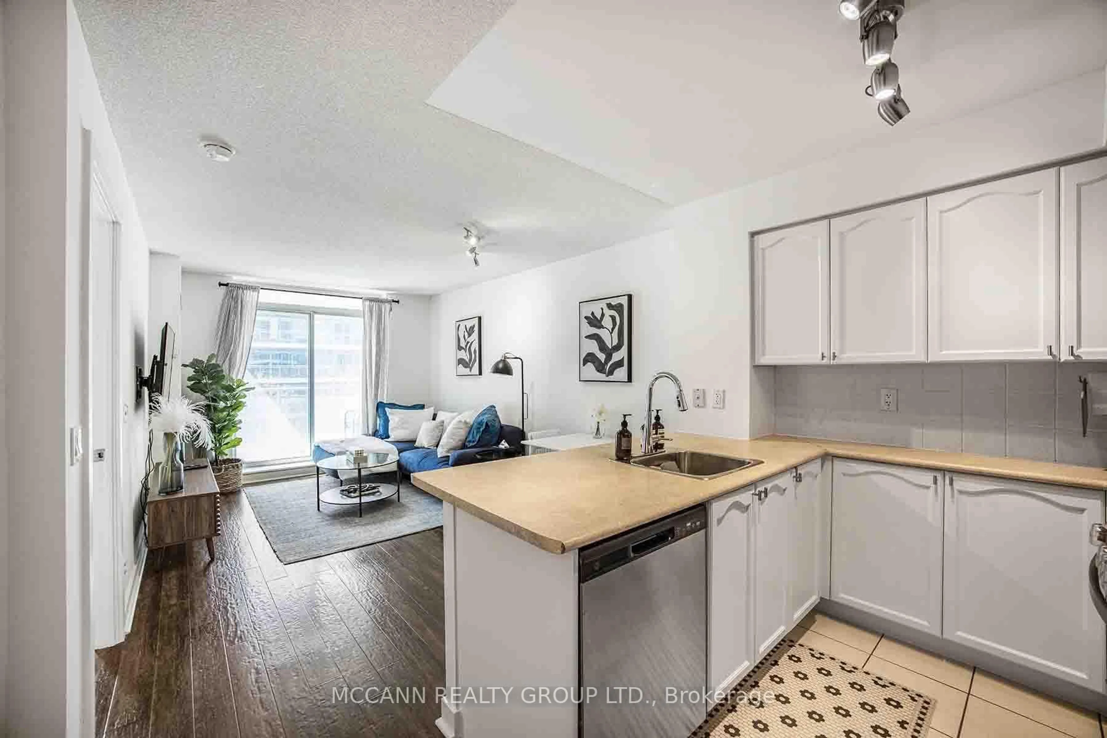 Open concept kitchen, unknown for 50 Lynn Williams St #304, Toronto Ontario M6K 3R9