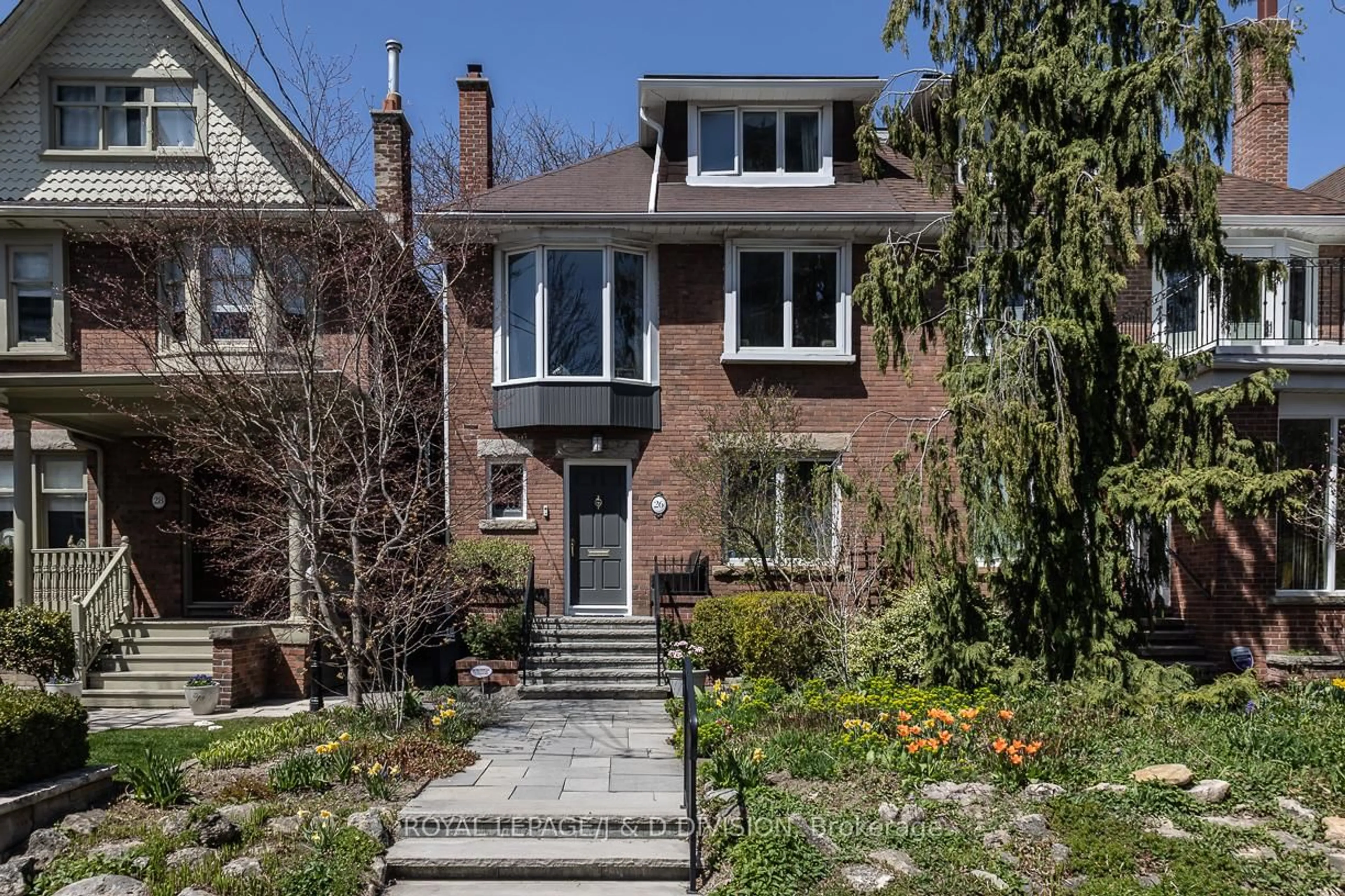 Home with brick exterior material, street for 26 Chicora Ave, Toronto Ontario M5R 1T6