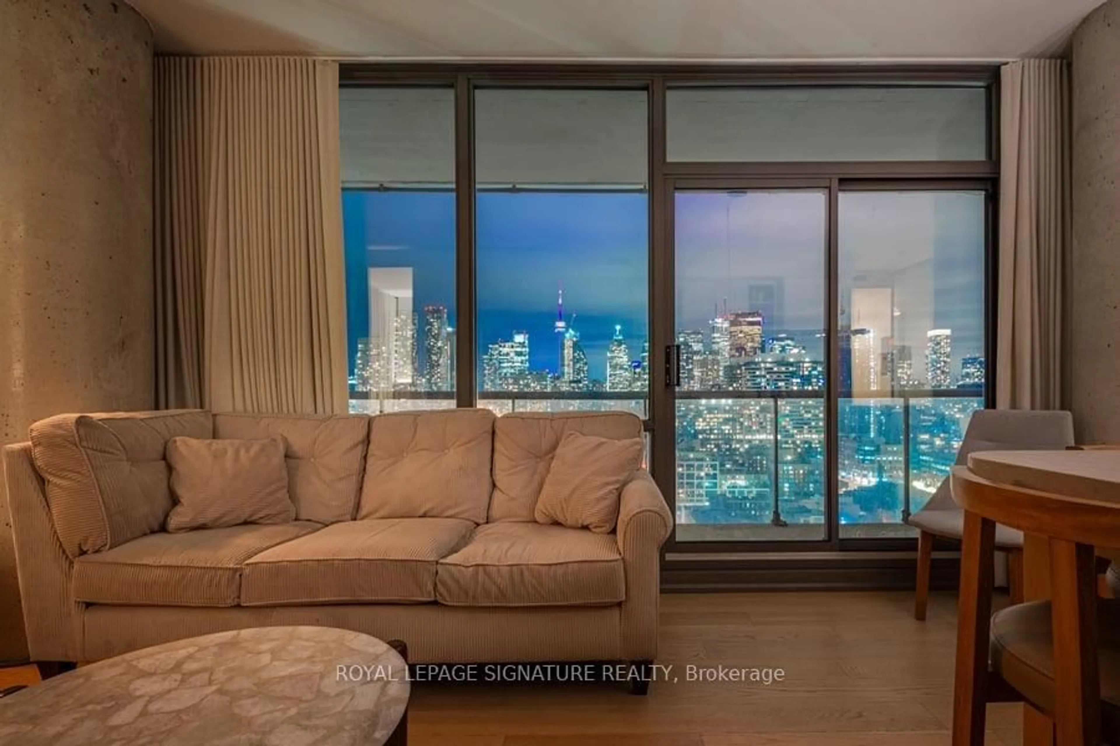 Living room with furniture, unknown for 33 Mill St #2406, Toronto Ontario M5A 3R3