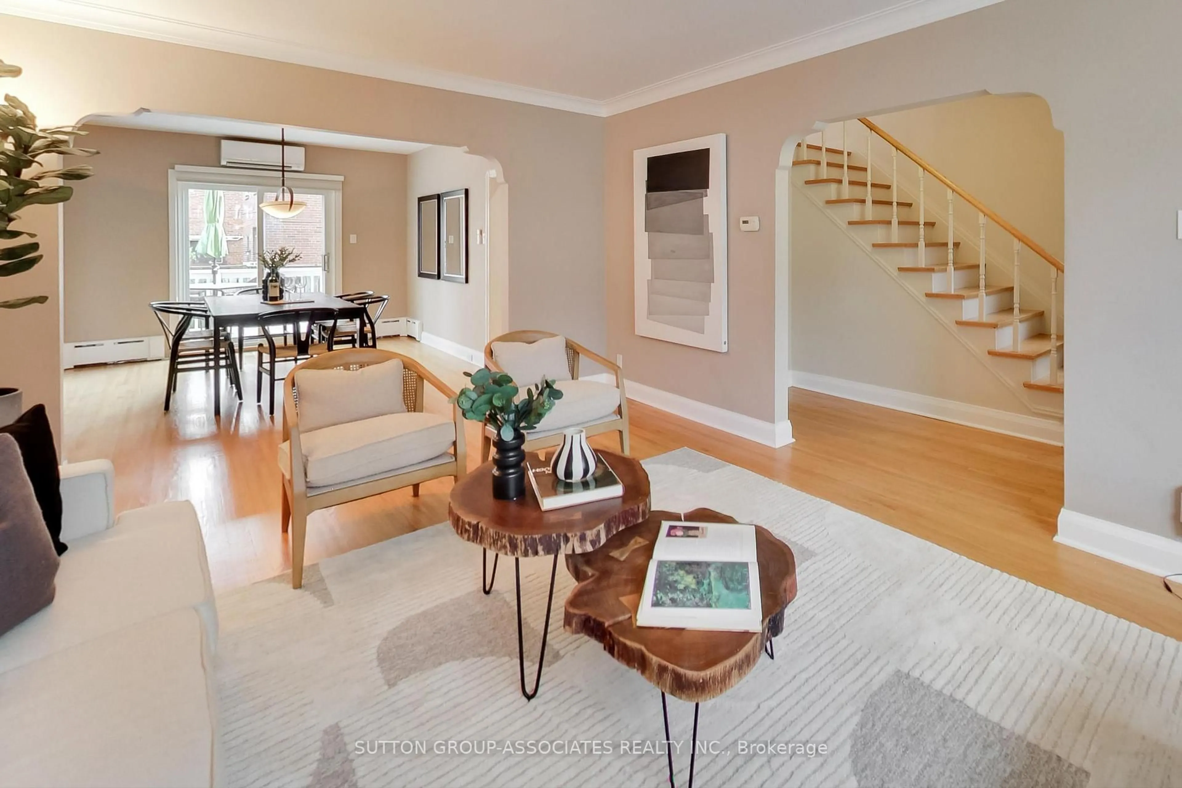 Living room with furniture, unknown for 45 Tyrrel Ave, Toronto Ontario M6G 2G1