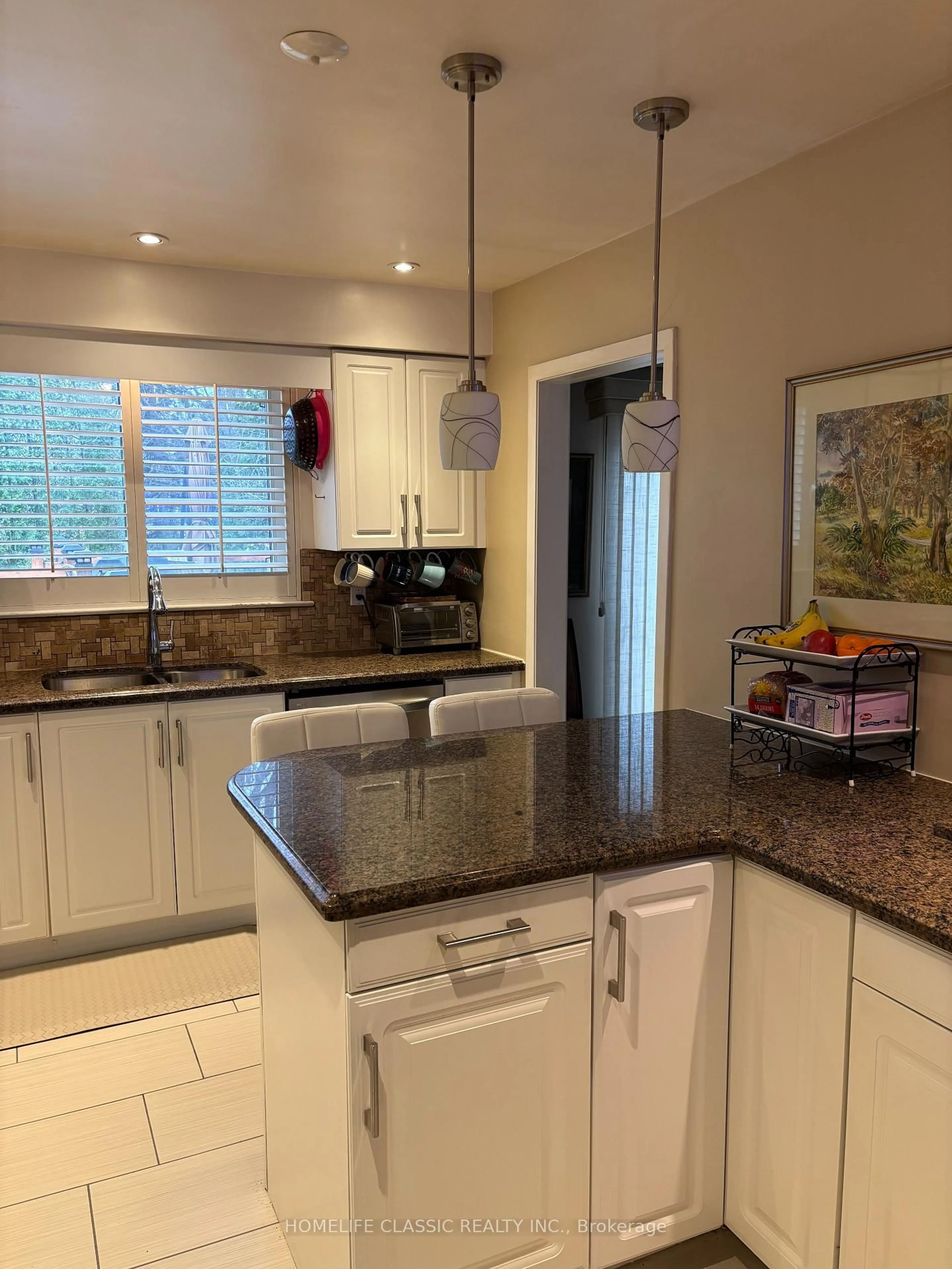 Contemporary kitchen, ceramic/tile floor for 326 Pleasant Ave, Toronto Ontario M2R 2R4