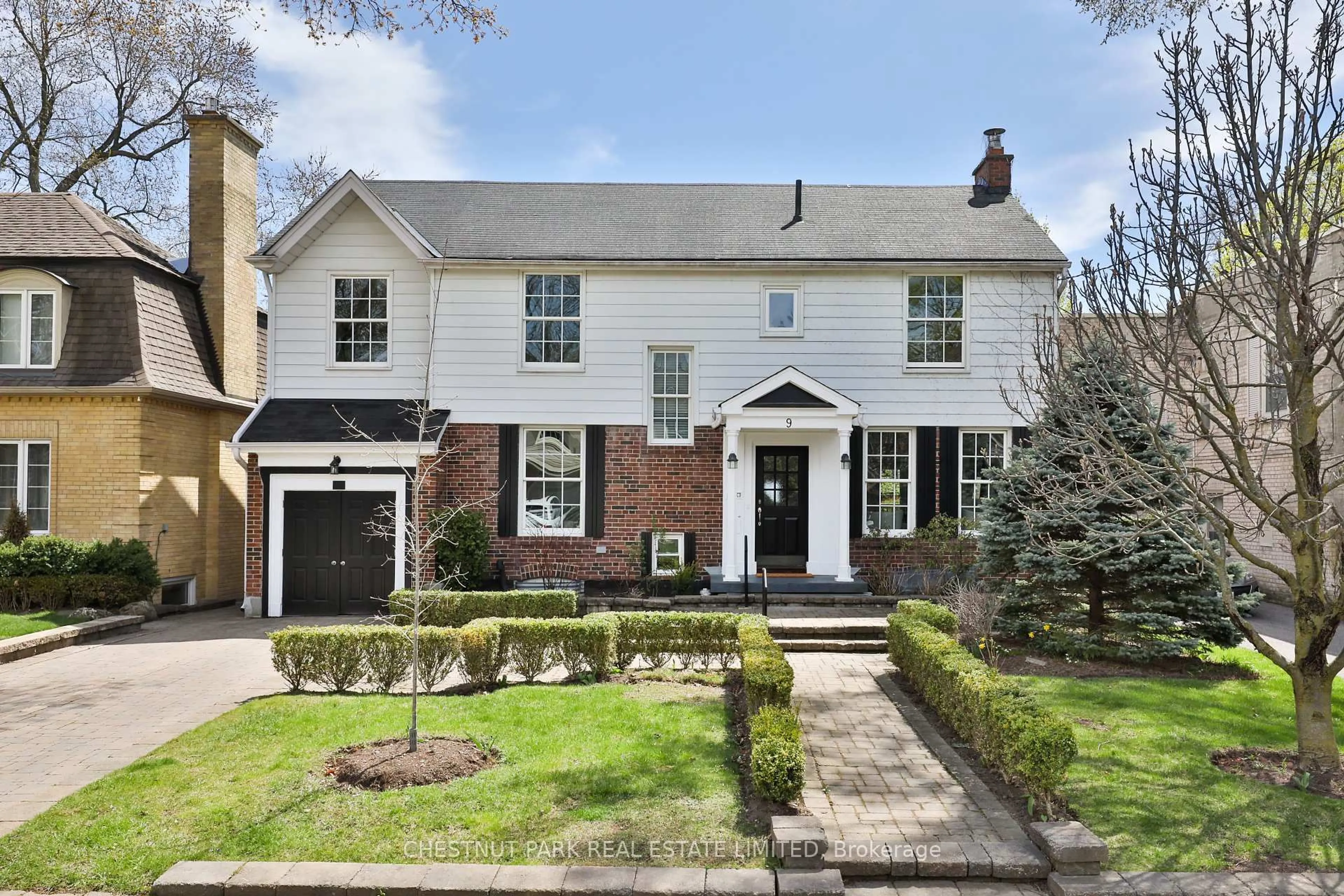 Home with brick exterior material, street for 9 Noel Ave, Toronto Ontario M4G 1B2