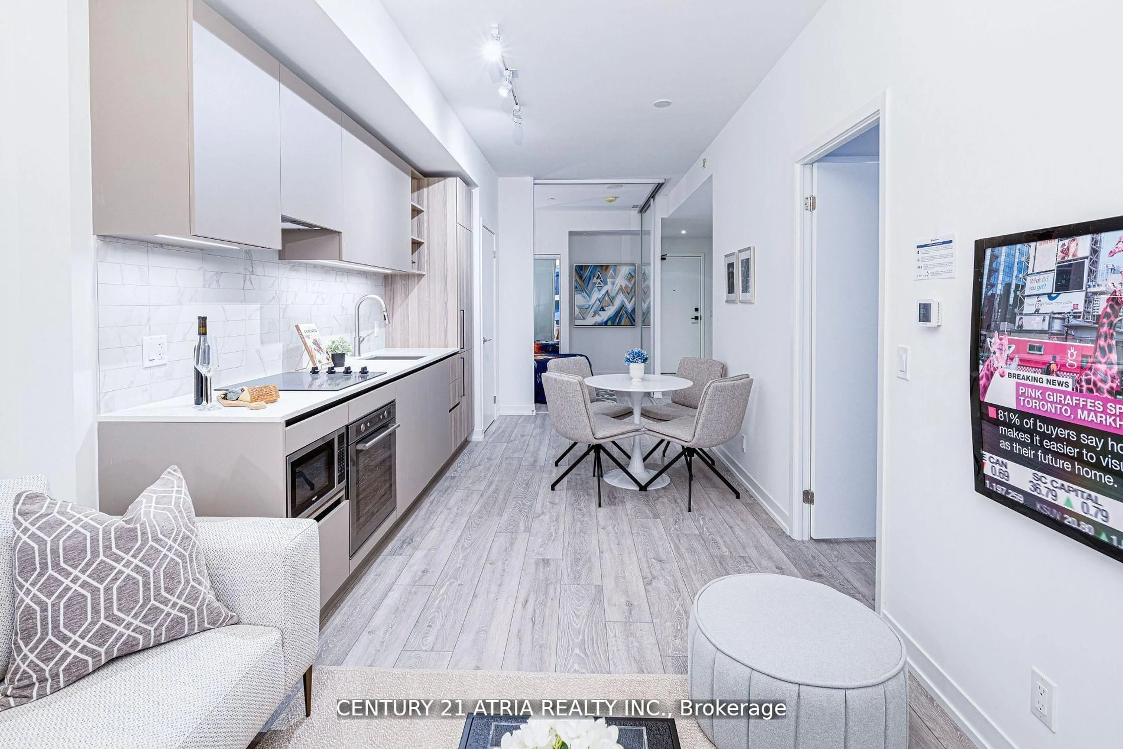 Open concept kitchen, unknown for 55 Mercer St #308, Toronto Ontario M5V 0W4