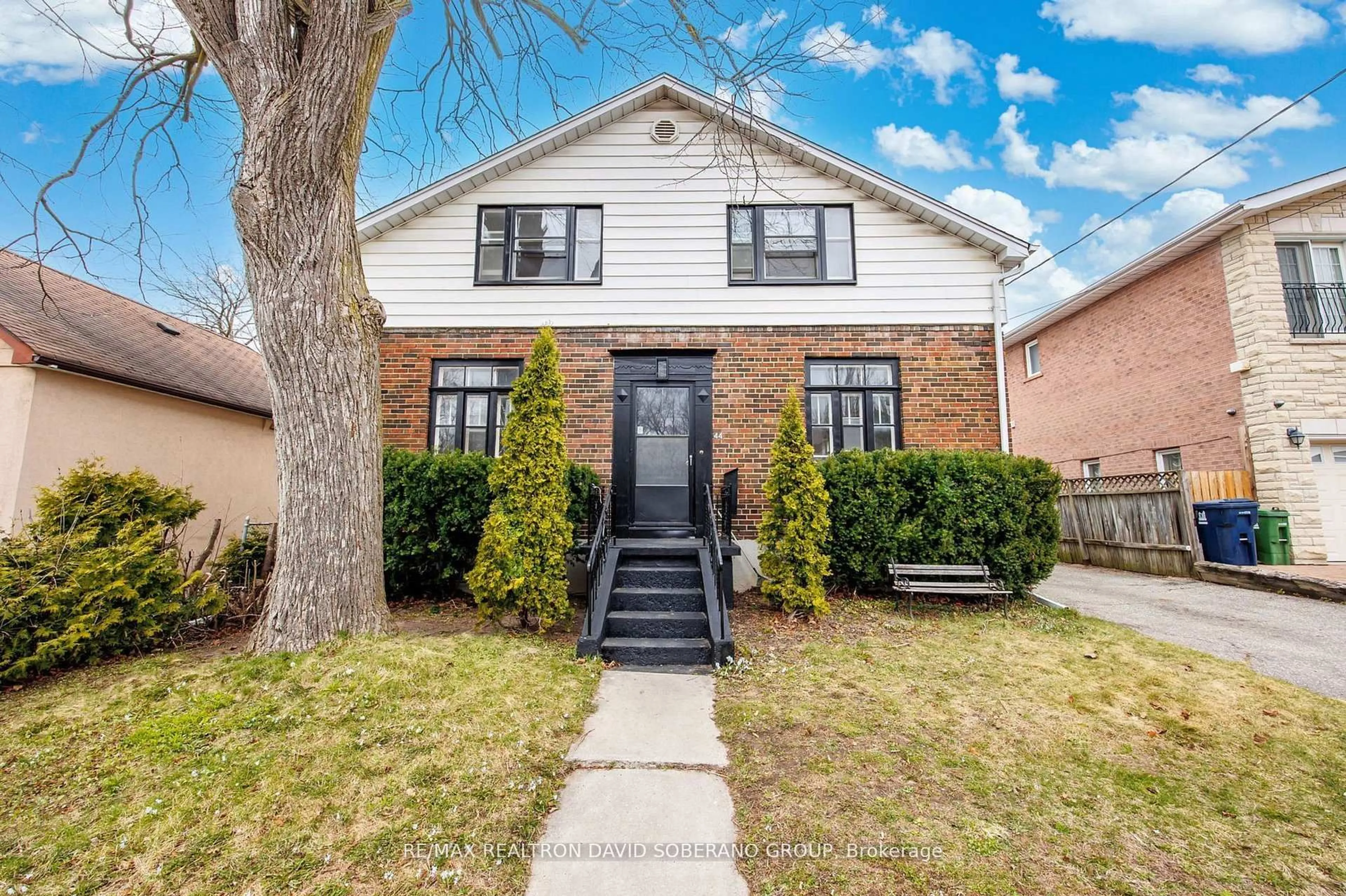 Home with brick exterior material, street for 44 Sultana Ave, Toronto Ontario M6A 1T1
