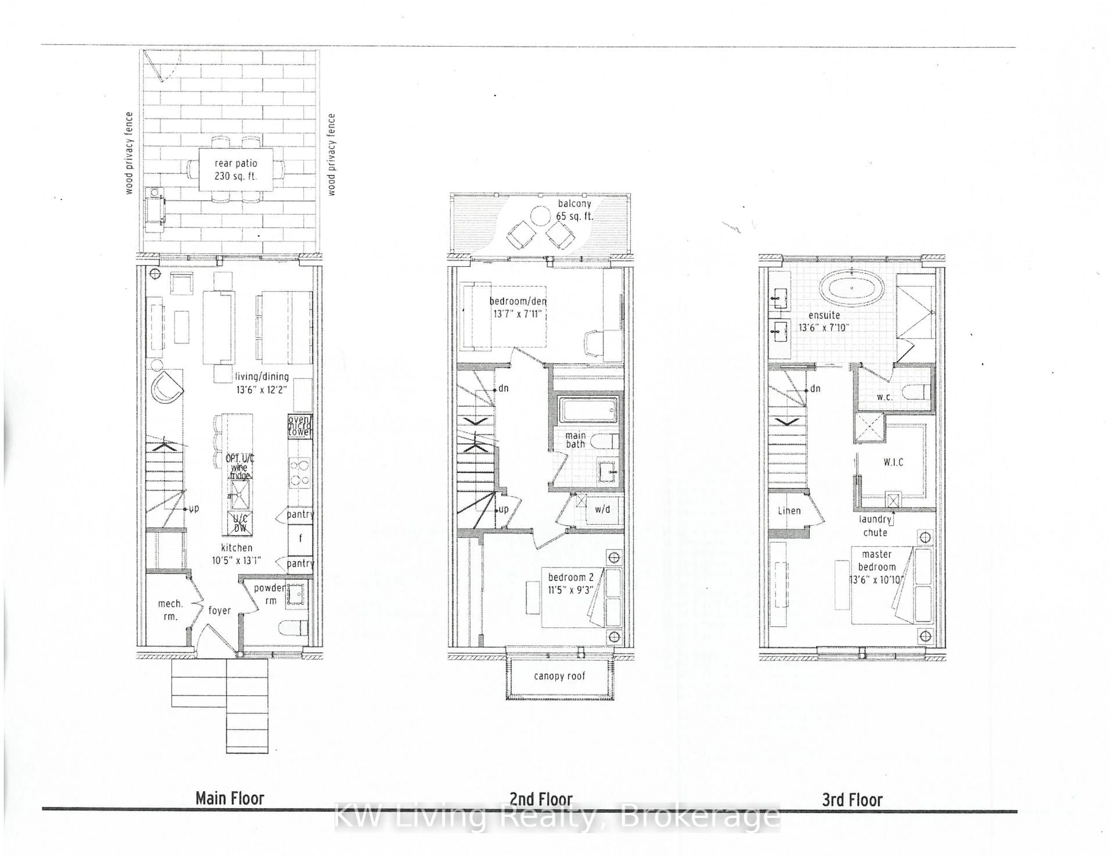 Floor plan for 32 Sonic Way, Toronto Ontario M3C 0P3