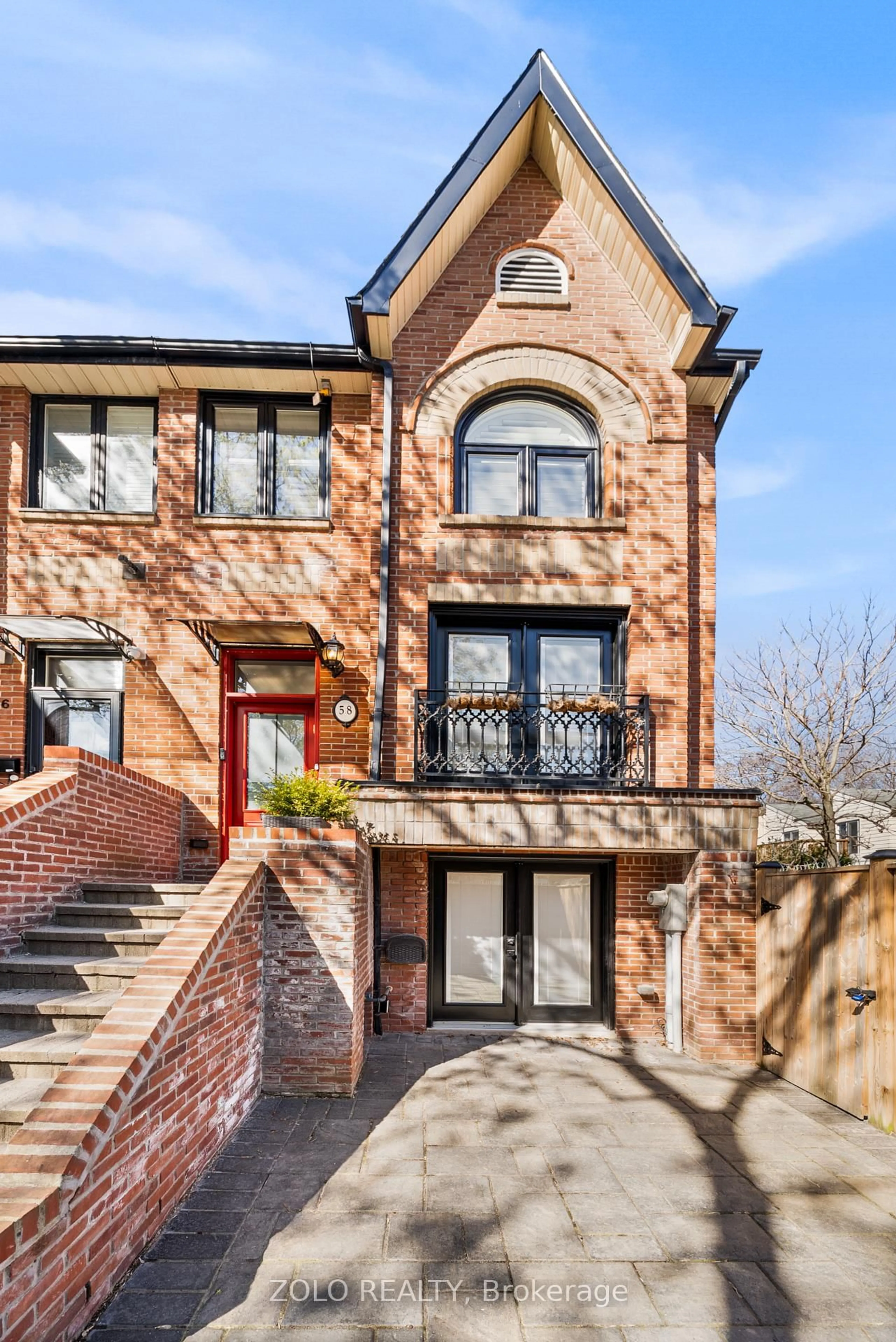 Home with brick exterior material, street for 58 Soho Sq, Toronto Ontario M5T 2Z4