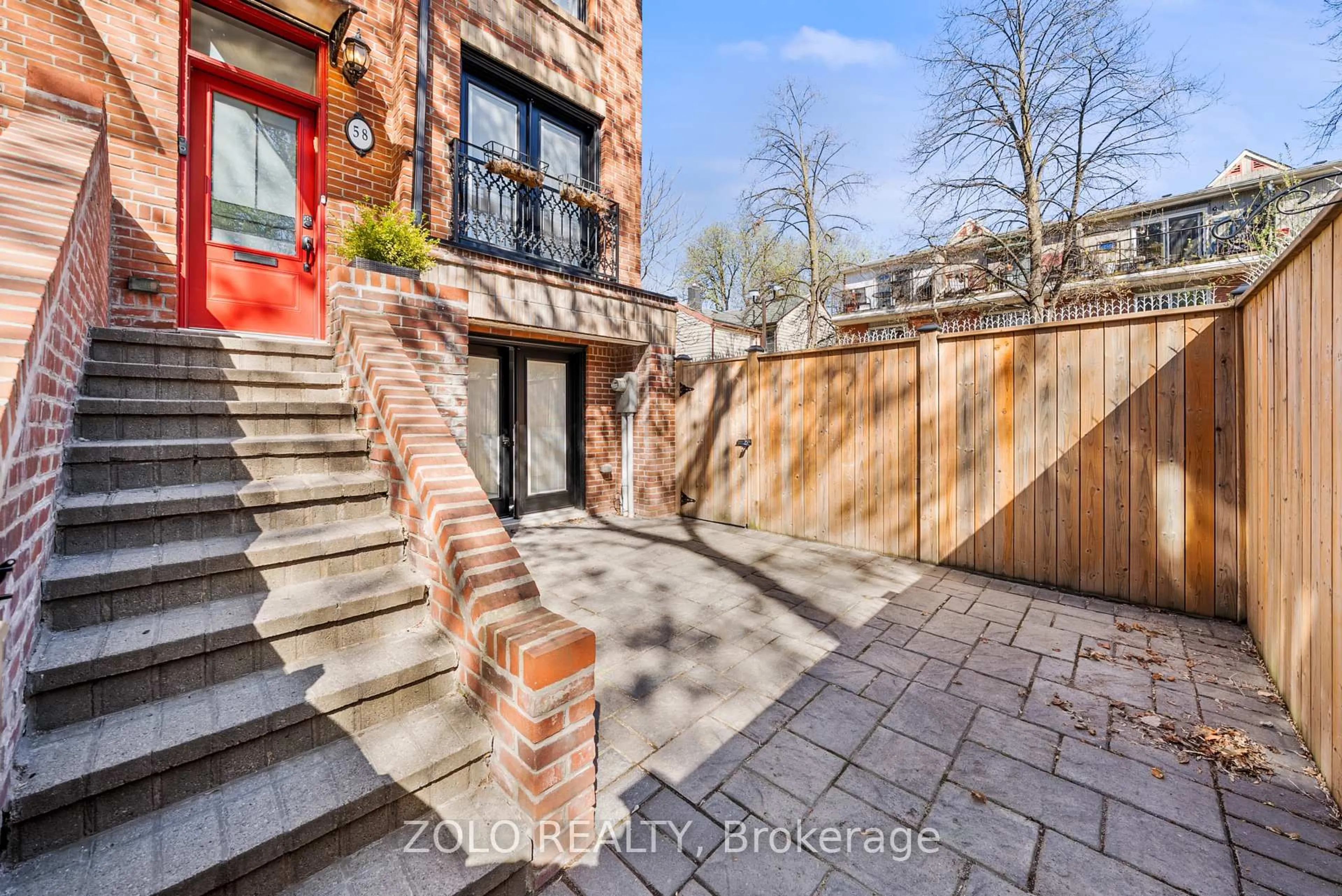 Home with brick exterior material, street for 58 Soho Sq, Toronto Ontario M5T 2Z4