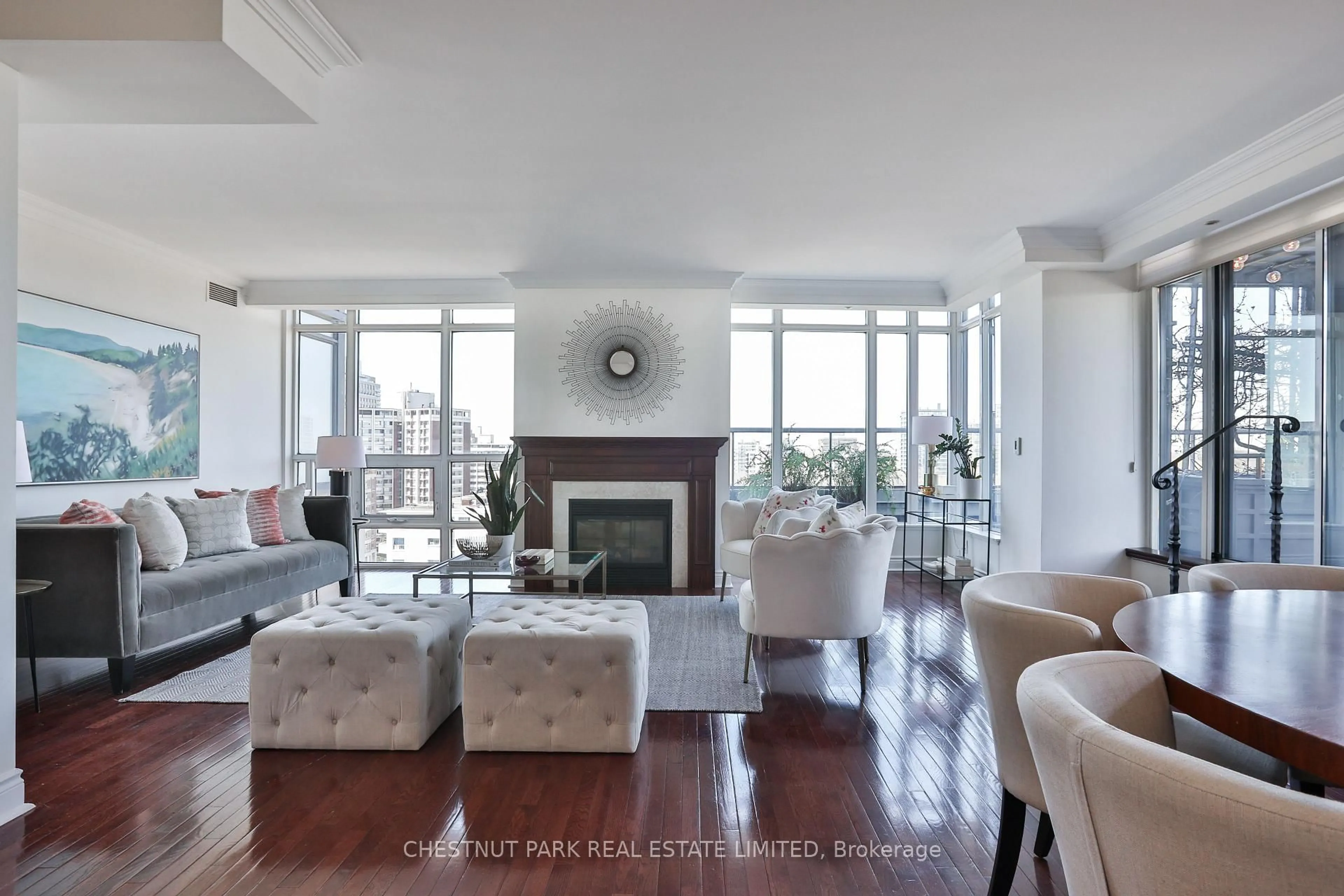 Living room with furniture, unknown for 10 Delisle Ave #1205, Toronto Ontario M4V 3C6