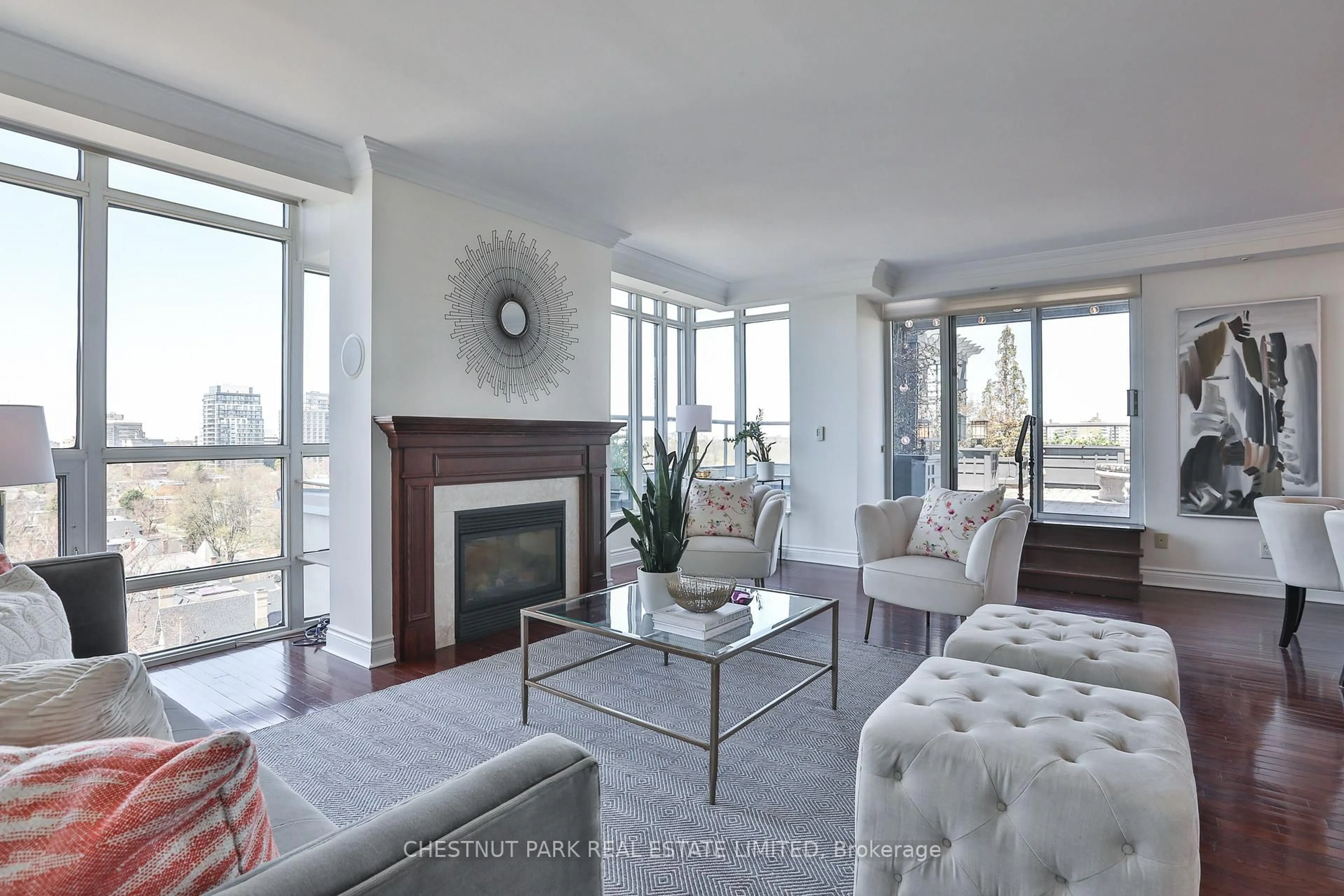 Living room with furniture, unknown for 10 Delisle Ave #1205, Toronto Ontario M4V 3C6