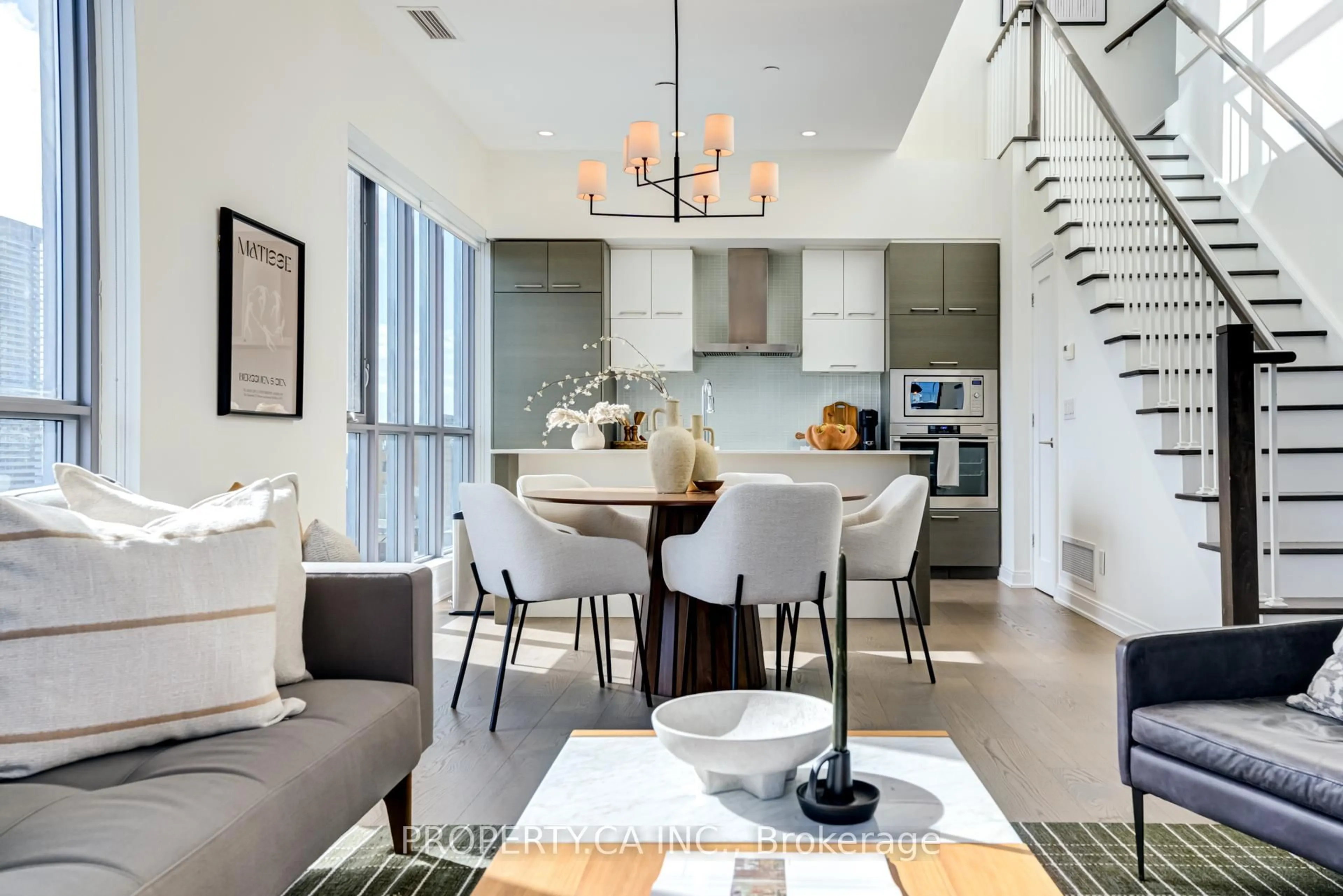 Open concept kitchen, unknown for 55 Front St #Ph1205, Toronto Ontario M5J 1B3