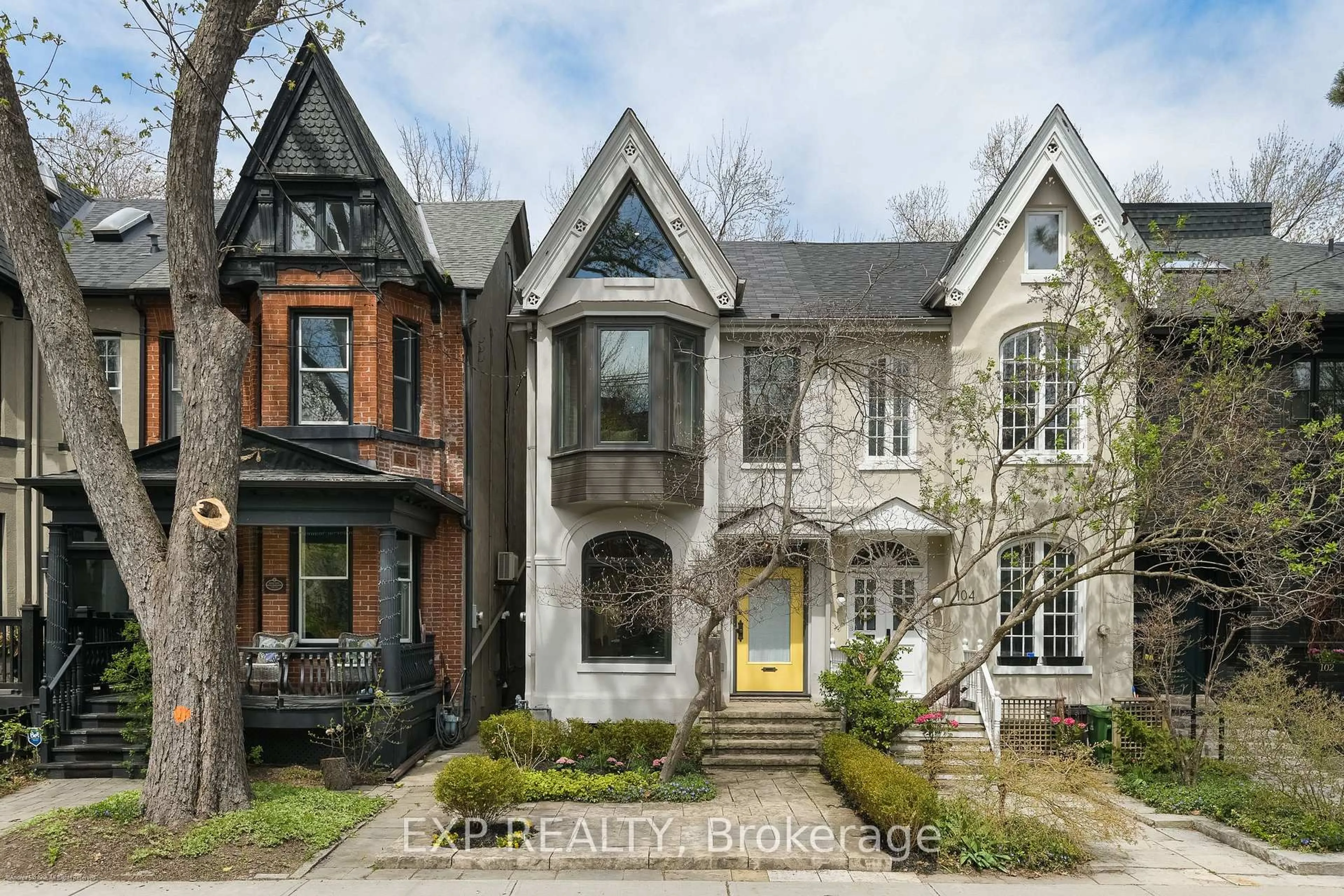 Home with brick exterior material, street for 106 Macpherson Ave, Toronto Ontario M5R 1W8
