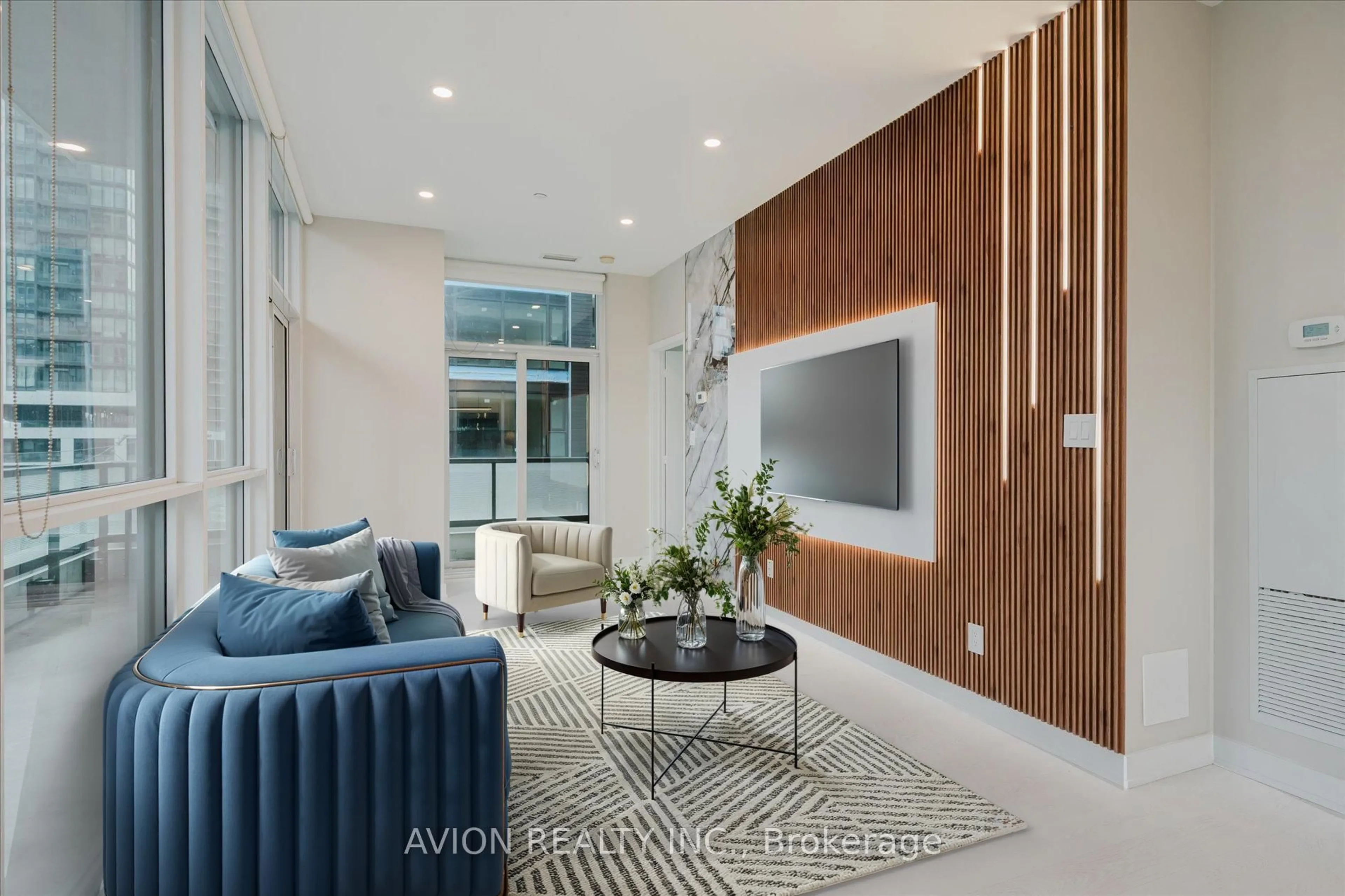 Indoor foyer for 50 Ordnance St #402, Toronto Ontario M6K 1A2