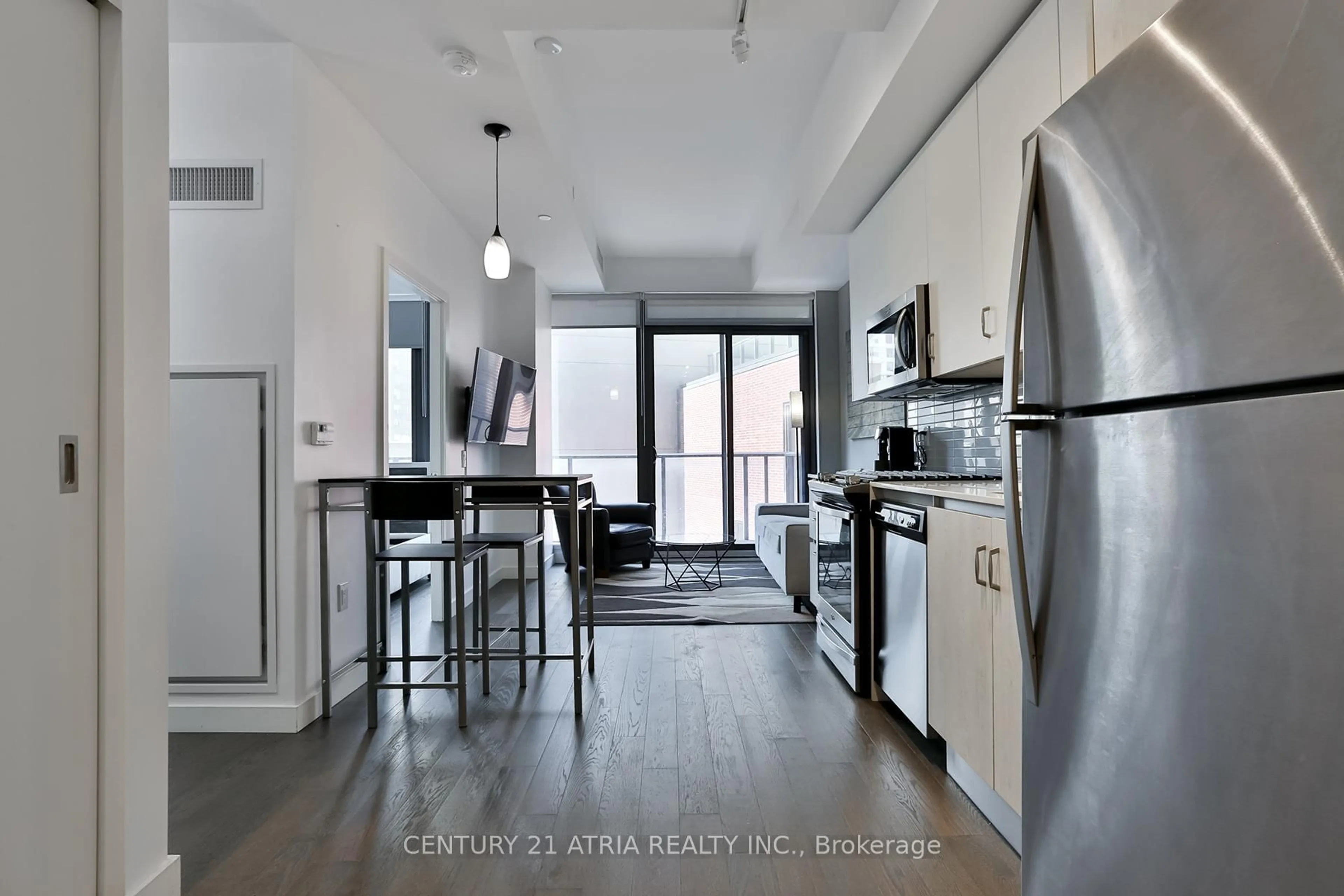 Open concept kitchen, unknown for 2a Church St #707, Toronto Ontario M5E 0E1