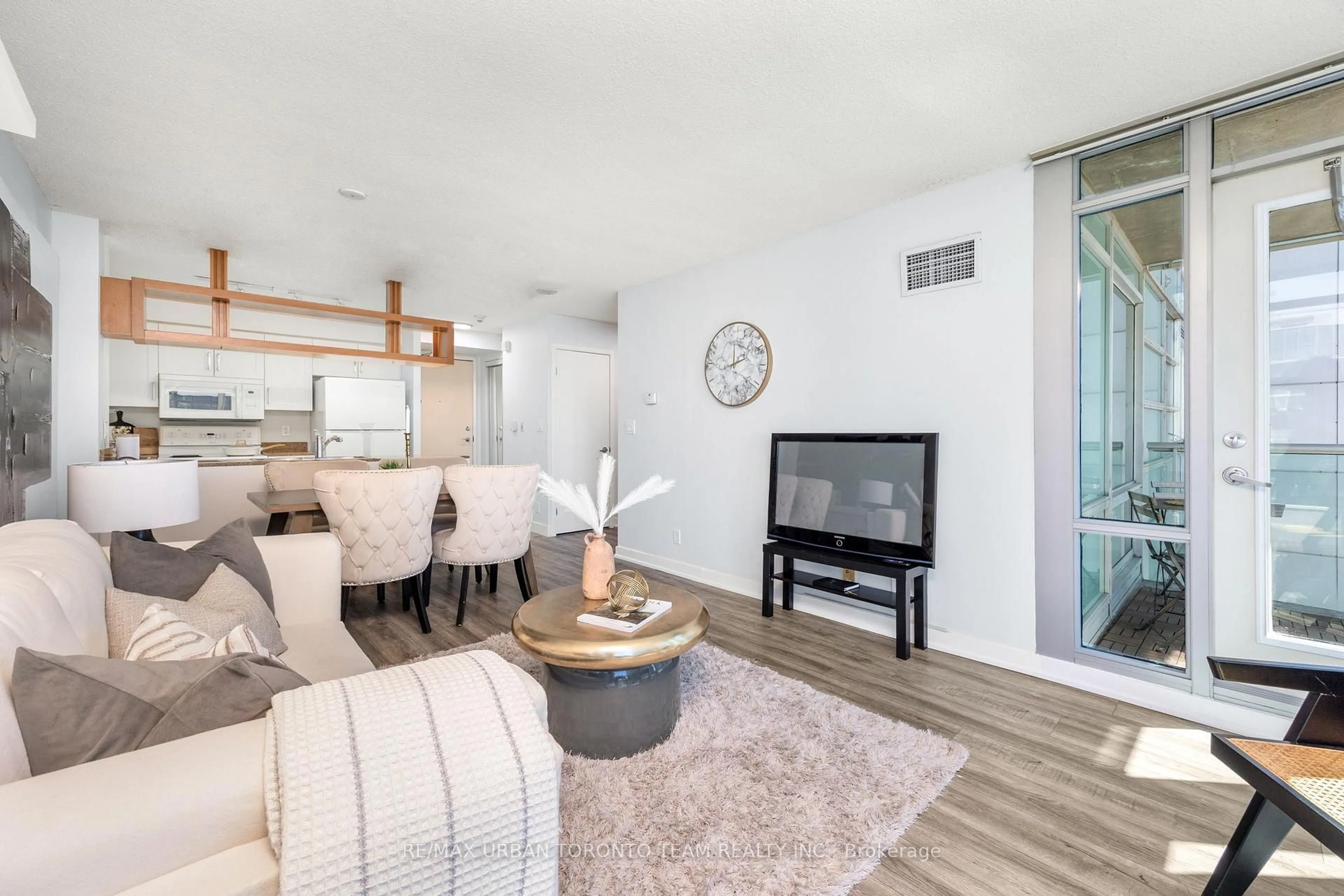 Living room with furniture, unknown for 81 Navy Wharf Crt #2909, Toronto Ontario M5V 3S2