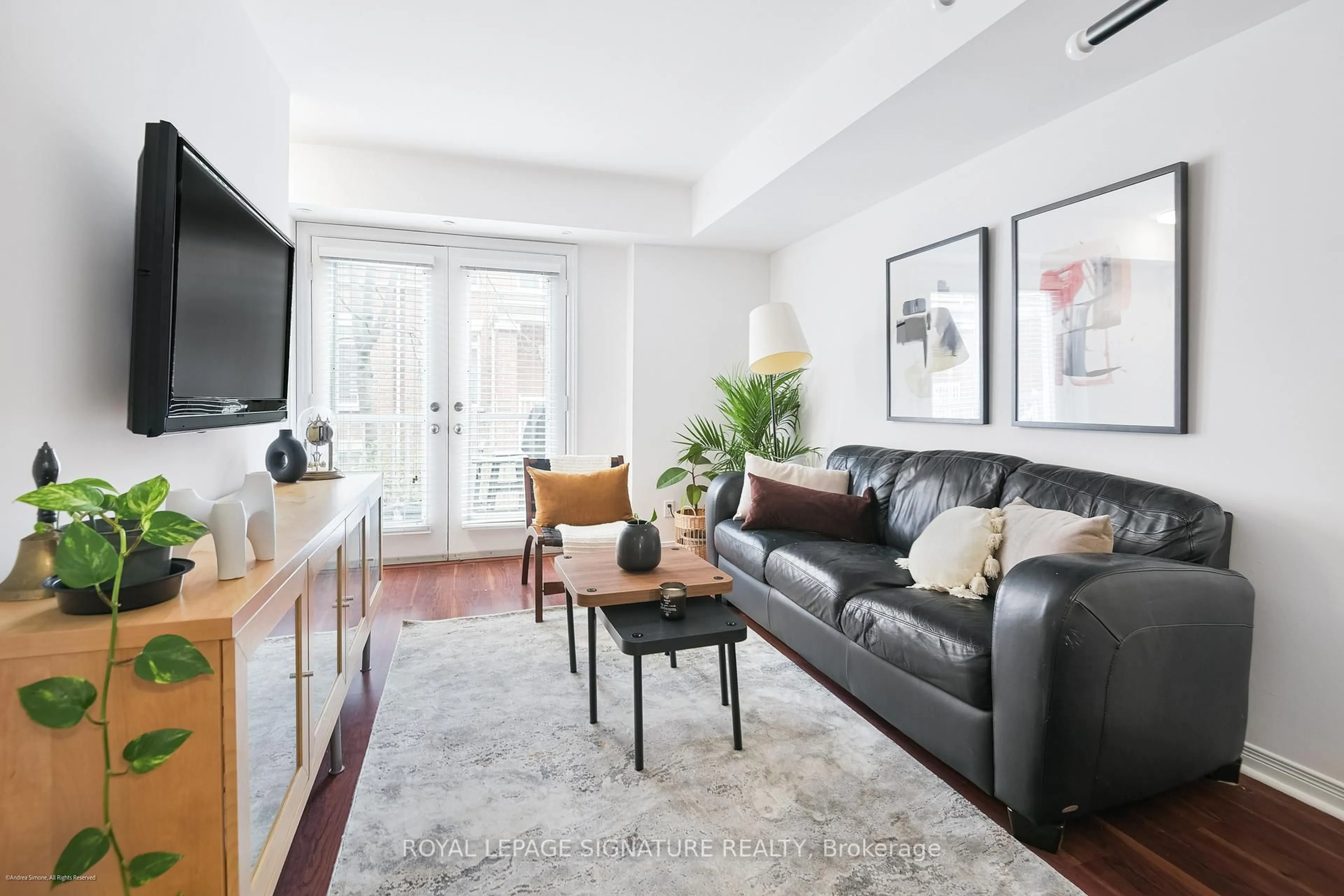 Living room with furniture, unknown for 12 Sudbury St #3004, Toronto Ontario M6J 3W7