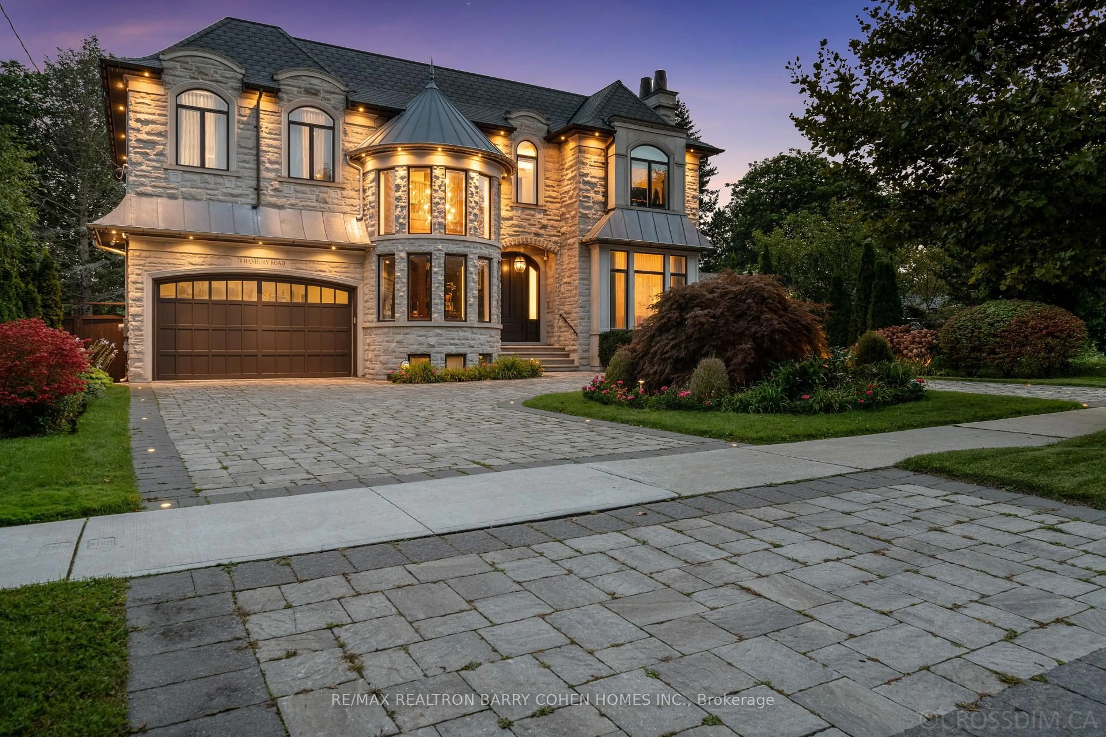 Home with brick exterior material, street for 70 Banbury Rd, Toronto Ontario M3B 2L1