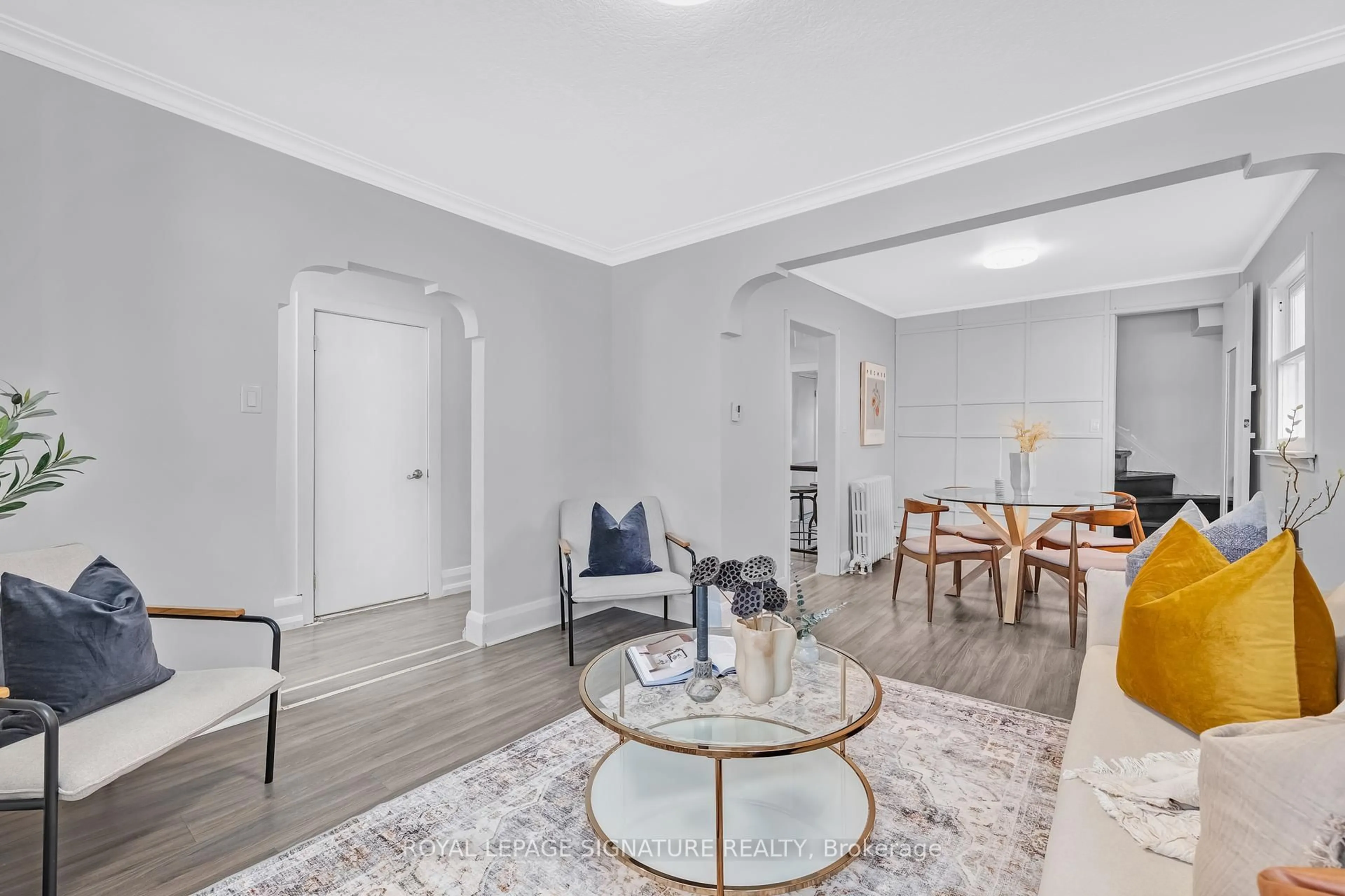 Living room with furniture, unknown for 494 Northcliffe Blvd, Toronto Ontario M6E 3L5