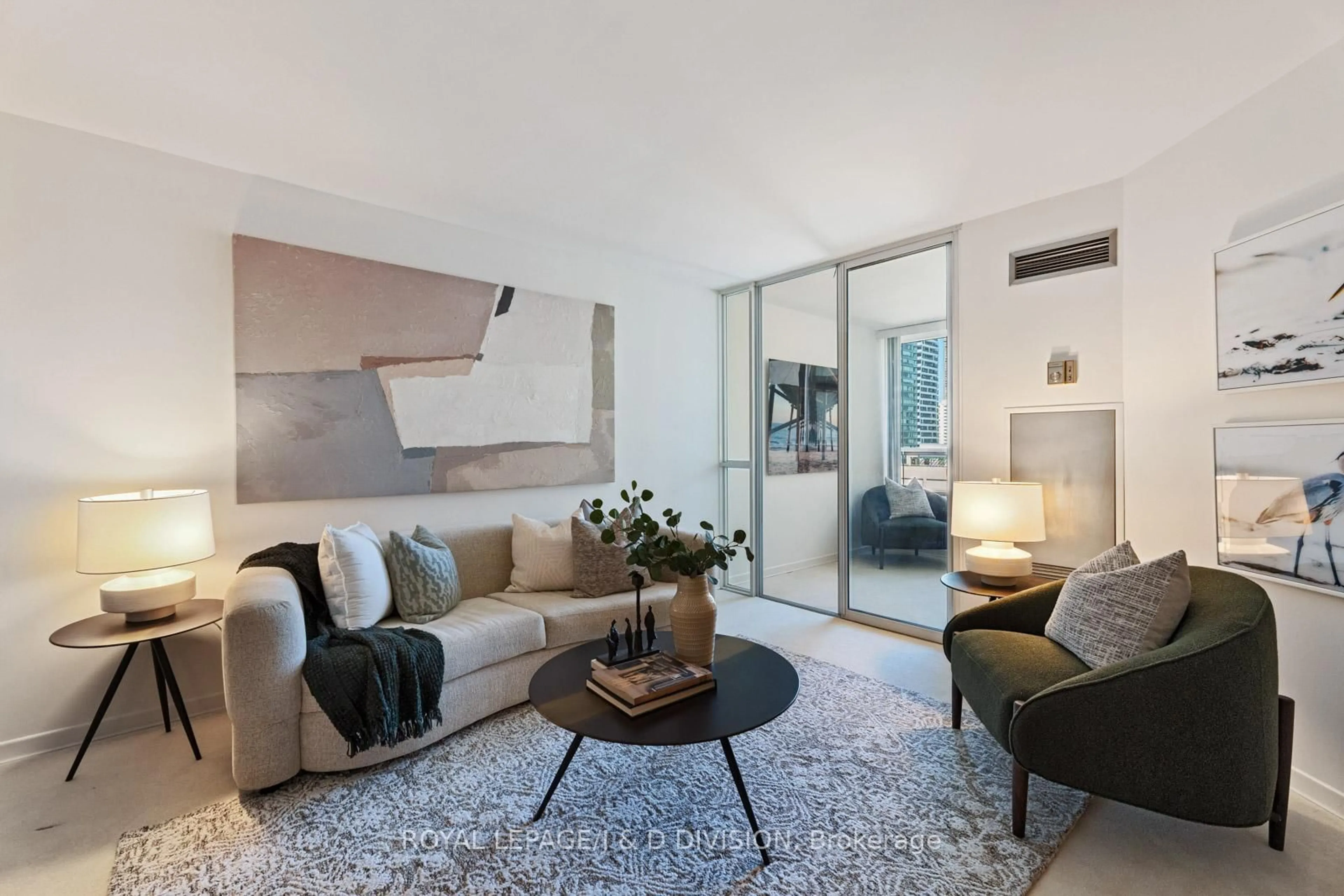 Living room with furniture, unknown for 25 Maitland St #1708, Toronto Ontario M4Y 2W1