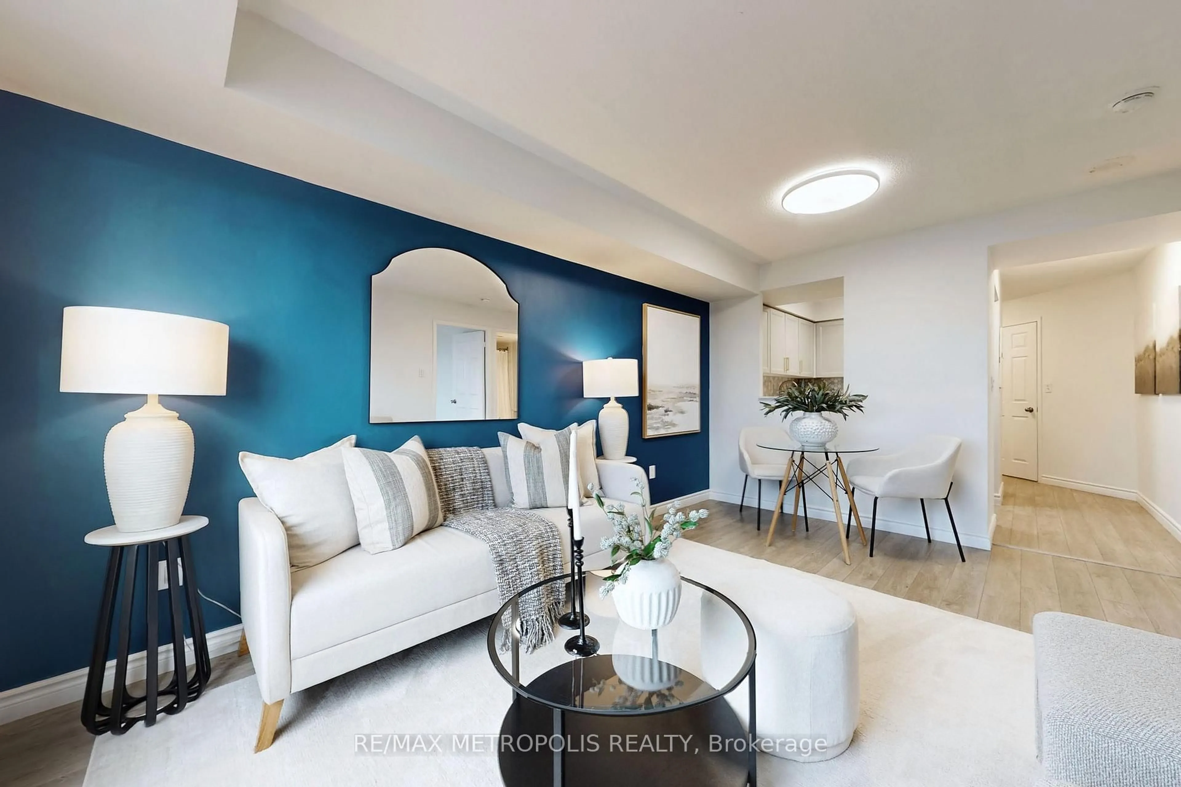 Living room with furniture, unknown for 28 Pemberton Ave #405, Toronto Ontario M2M 4L1