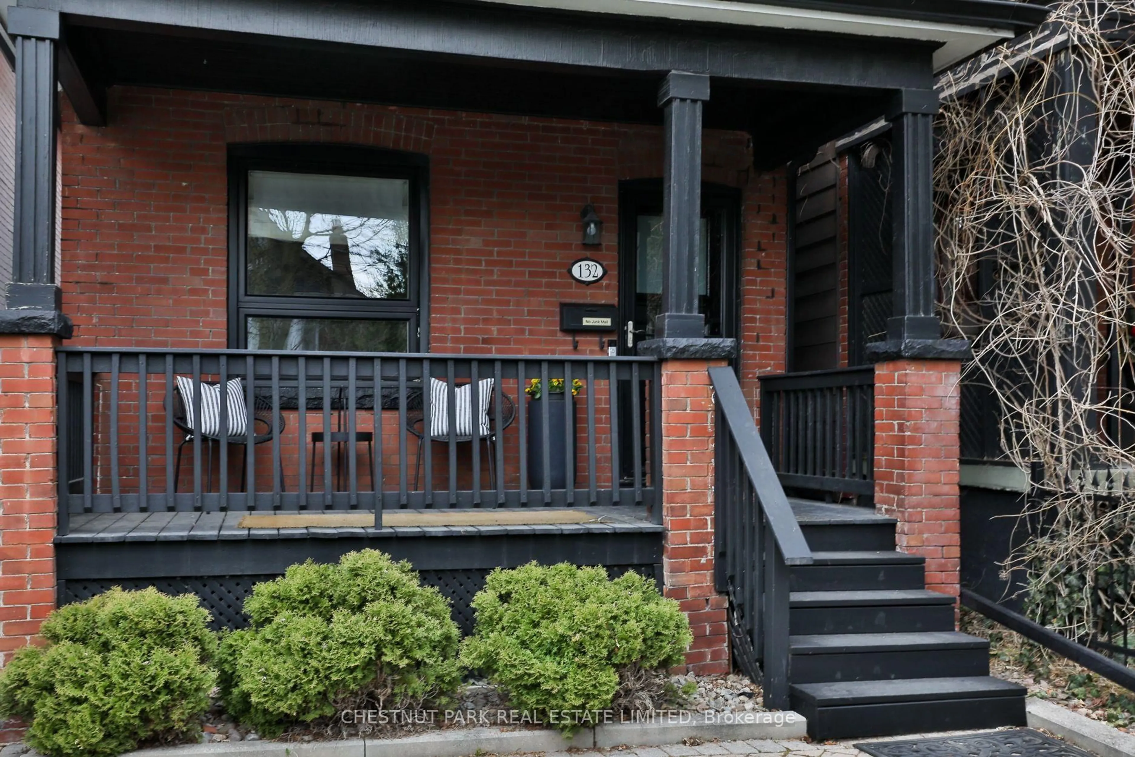 Home with brick exterior material, street for 132 Tyrrel Ave, Toronto Ontario M6G 2G5