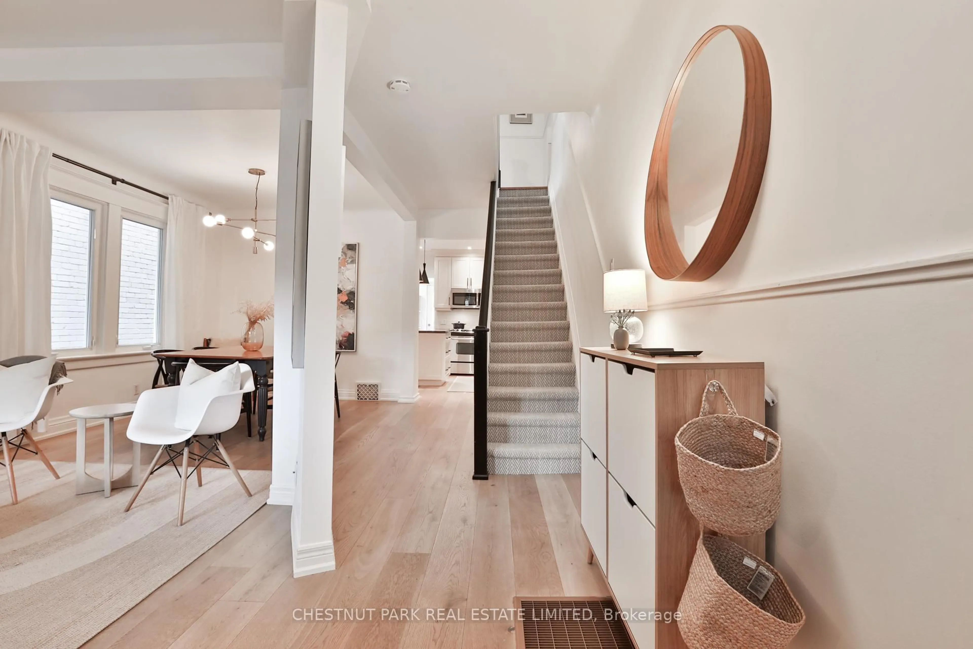 Indoor entryway for 132 Tyrrel Ave, Toronto Ontario M6G 2G5