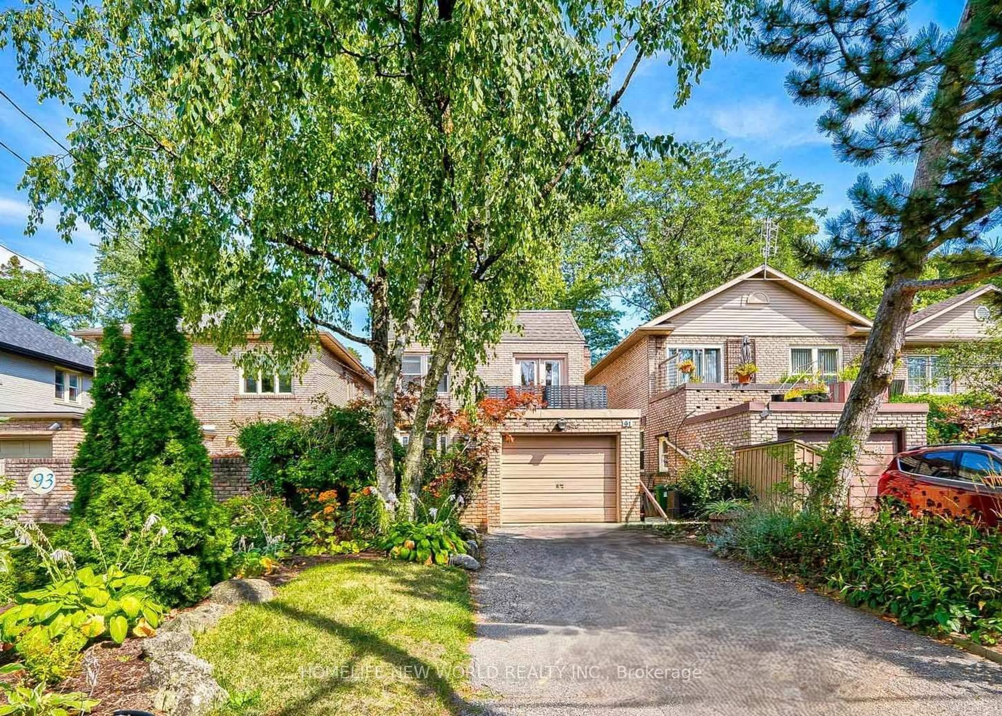 Home with brick exterior material, street for 91 Elmsthorpe Ave, Toronto Ontario M5P 2L8