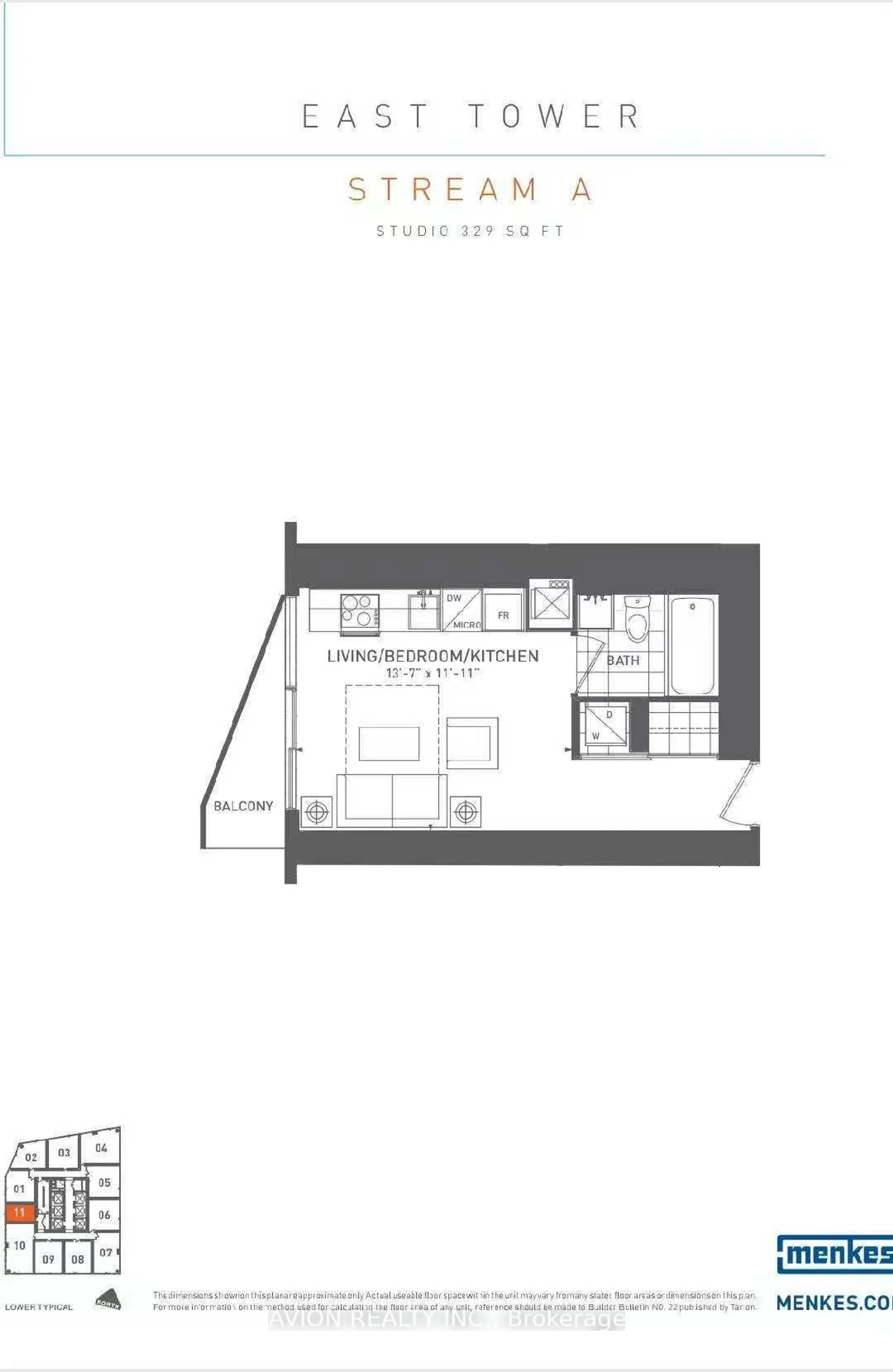 Floor plan for 88 Harbour St #Unit #1811, Toronto Ontario M5J 0C3