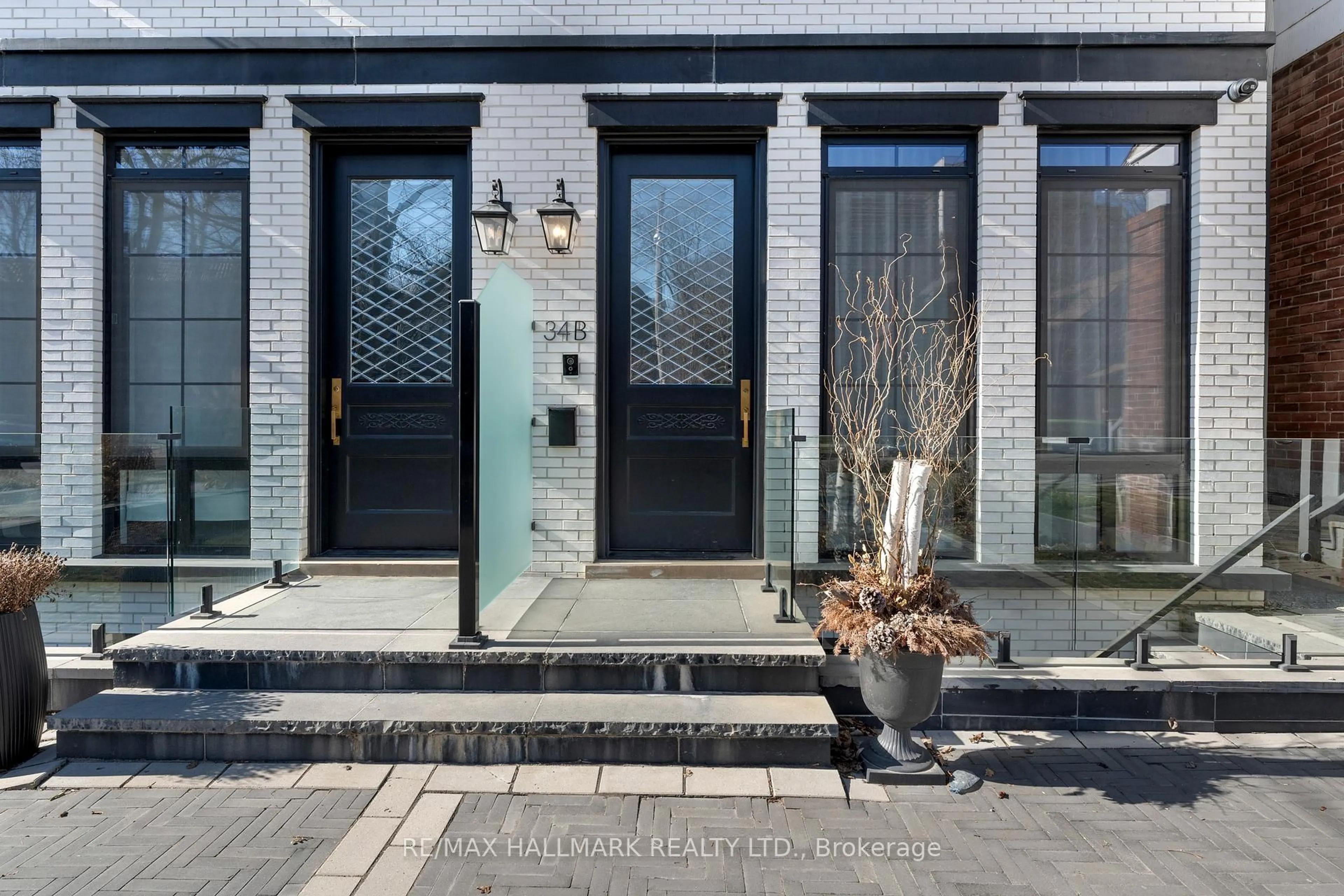 Home with brick exterior material, street for 34B Sherwood Ave, Toronto Ontario M4P 2A7