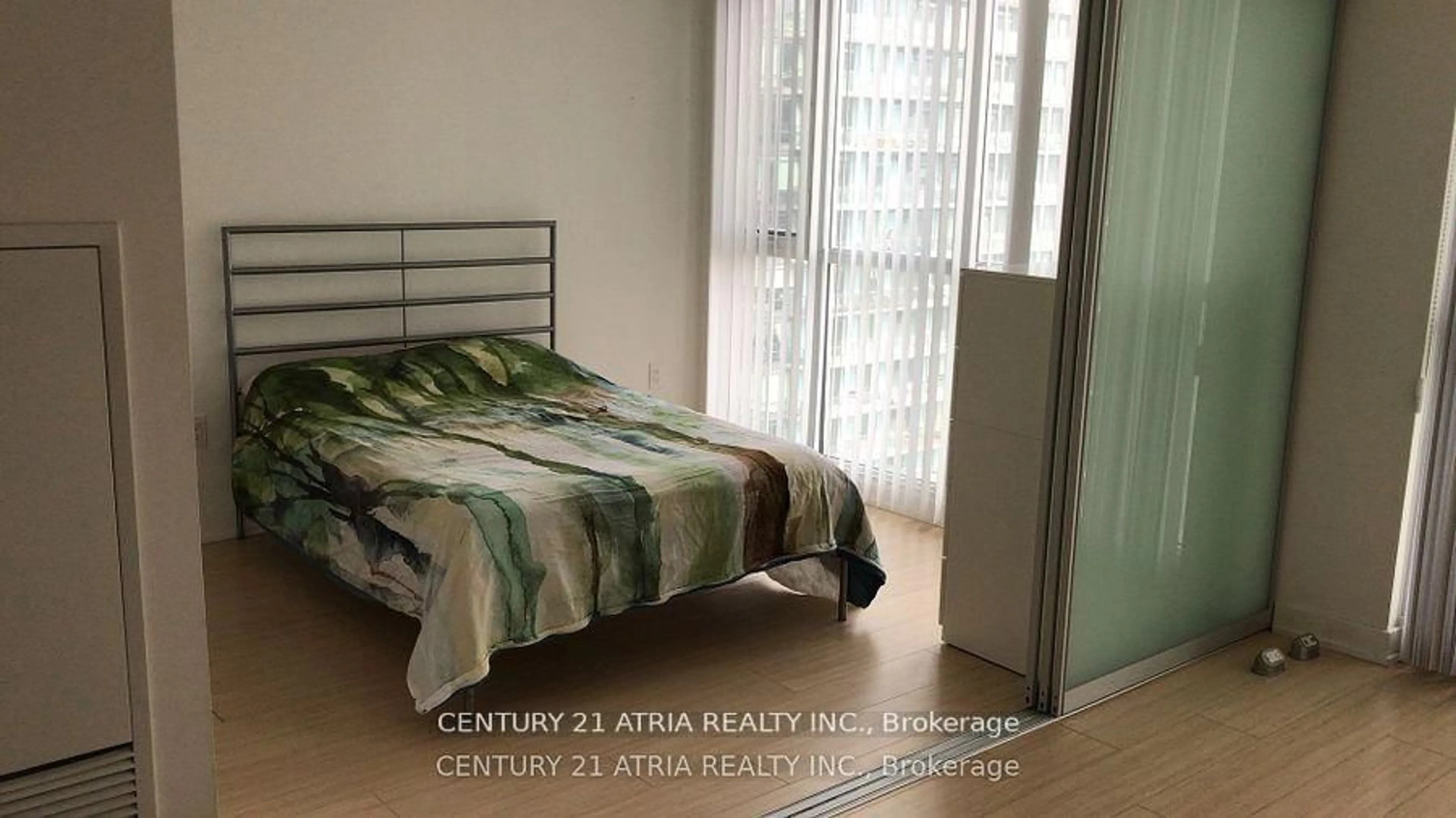 Bedroom with bed, unknown for 85 Queens Wharf Rd #2310, Toronto Ontario M5V 0J9