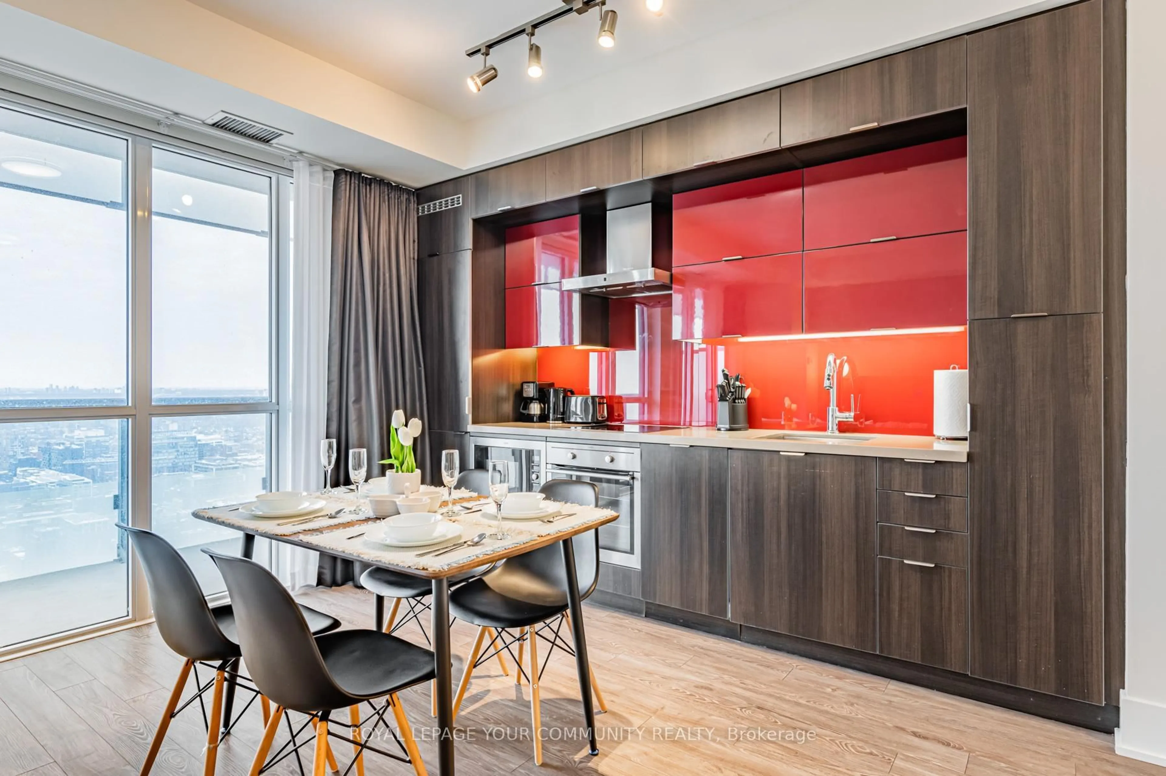 Contemporary kitchen, unknown for 300 Front St #4103, Toronto Ontario M5V 0E9