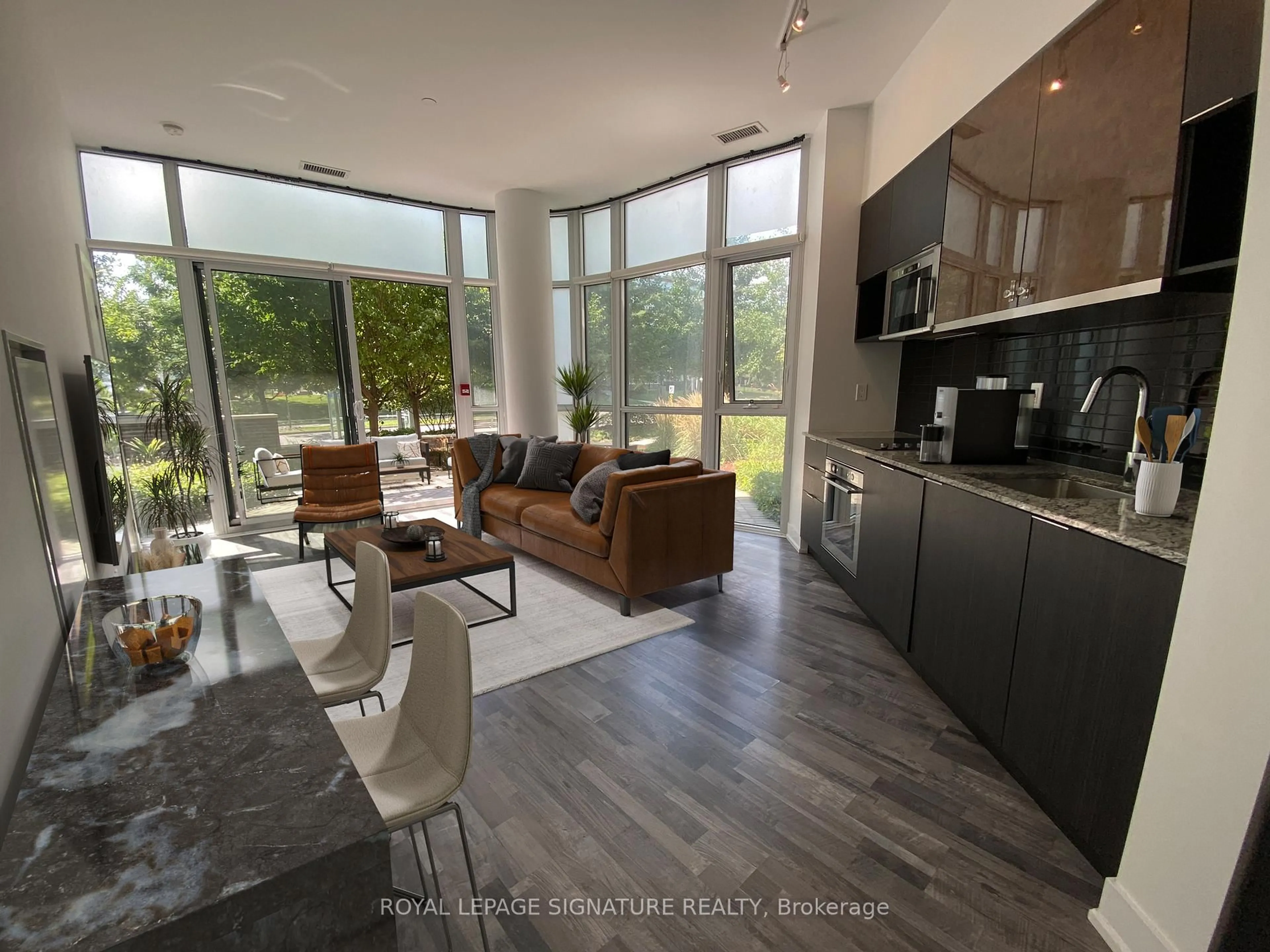 Open concept kitchen, unknown for 99 The Donway N/A #105, Toronto Ontario M3C 0N8