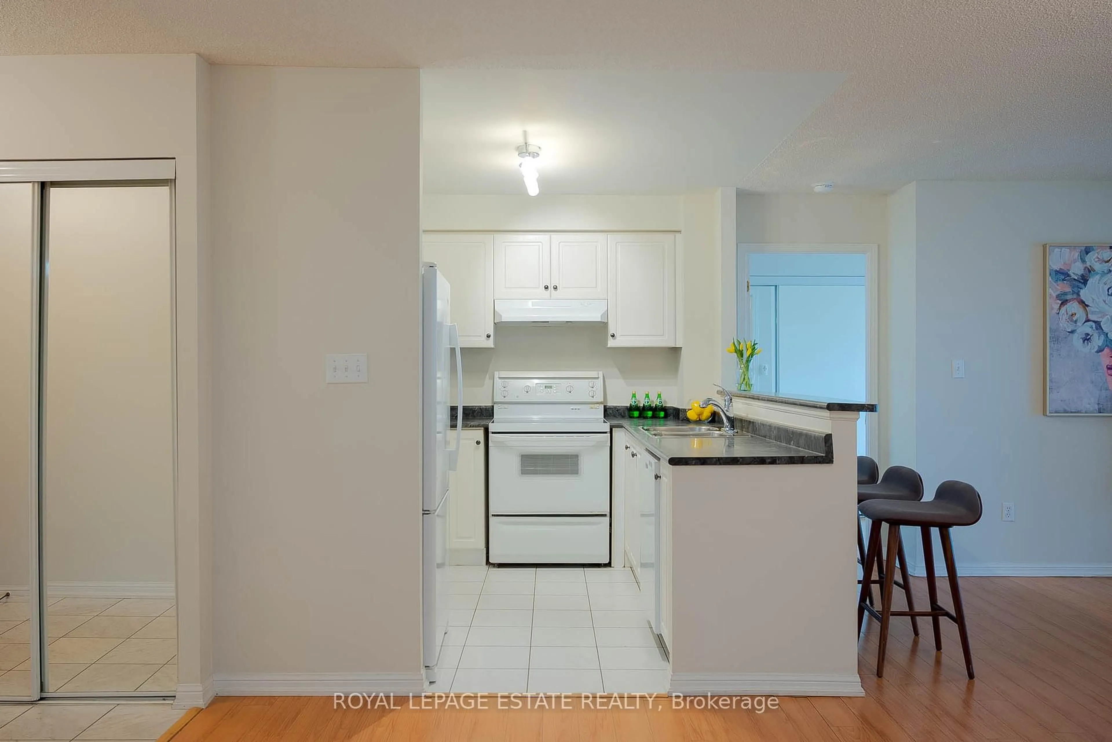 Standard kitchen, unknown for 23 Lorraine Dr #1715, Toronto Ontario M2N 6Z6