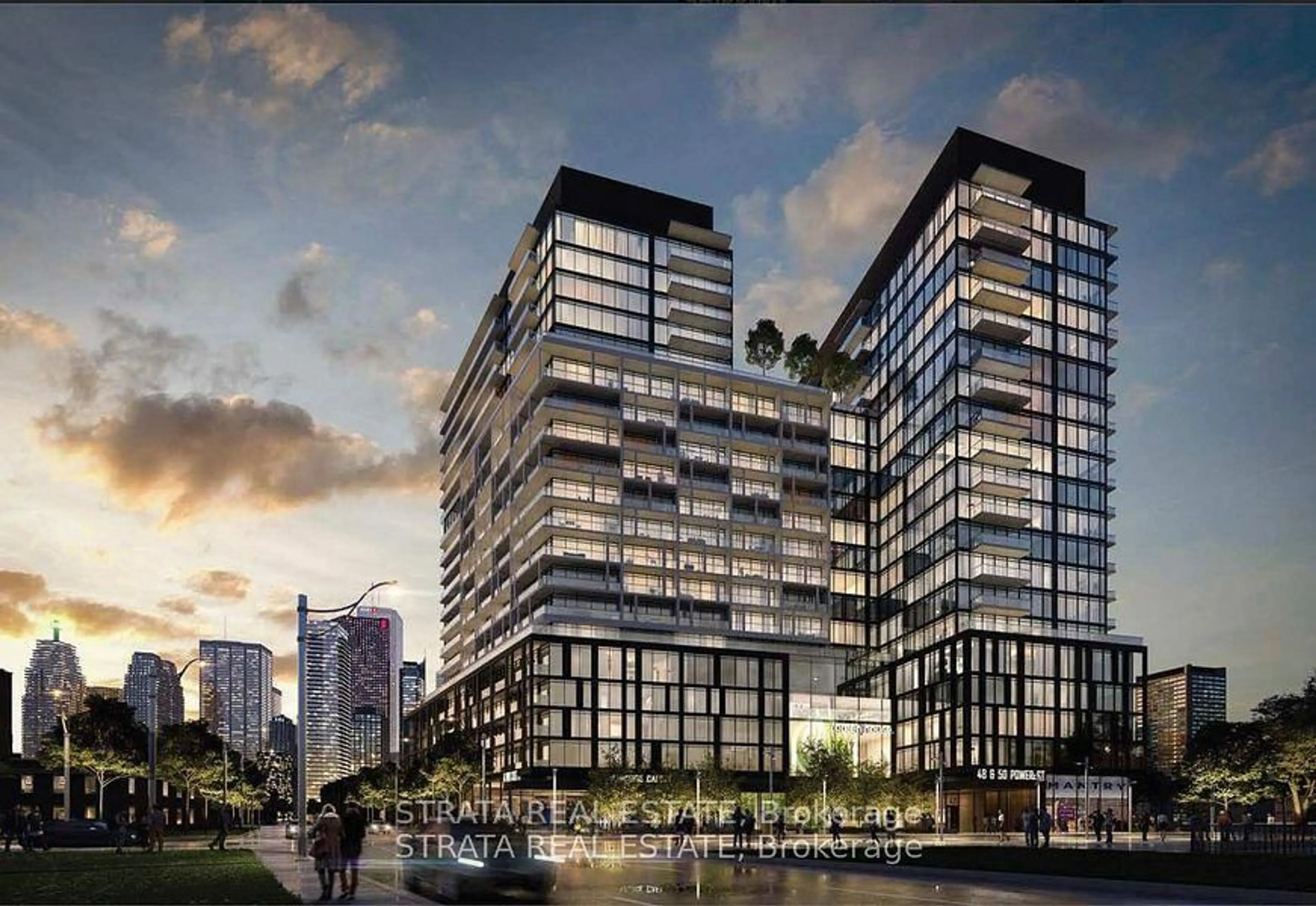 Indoor foyer for 50 Power St #1510, Toronto Ontario M5A 0V3