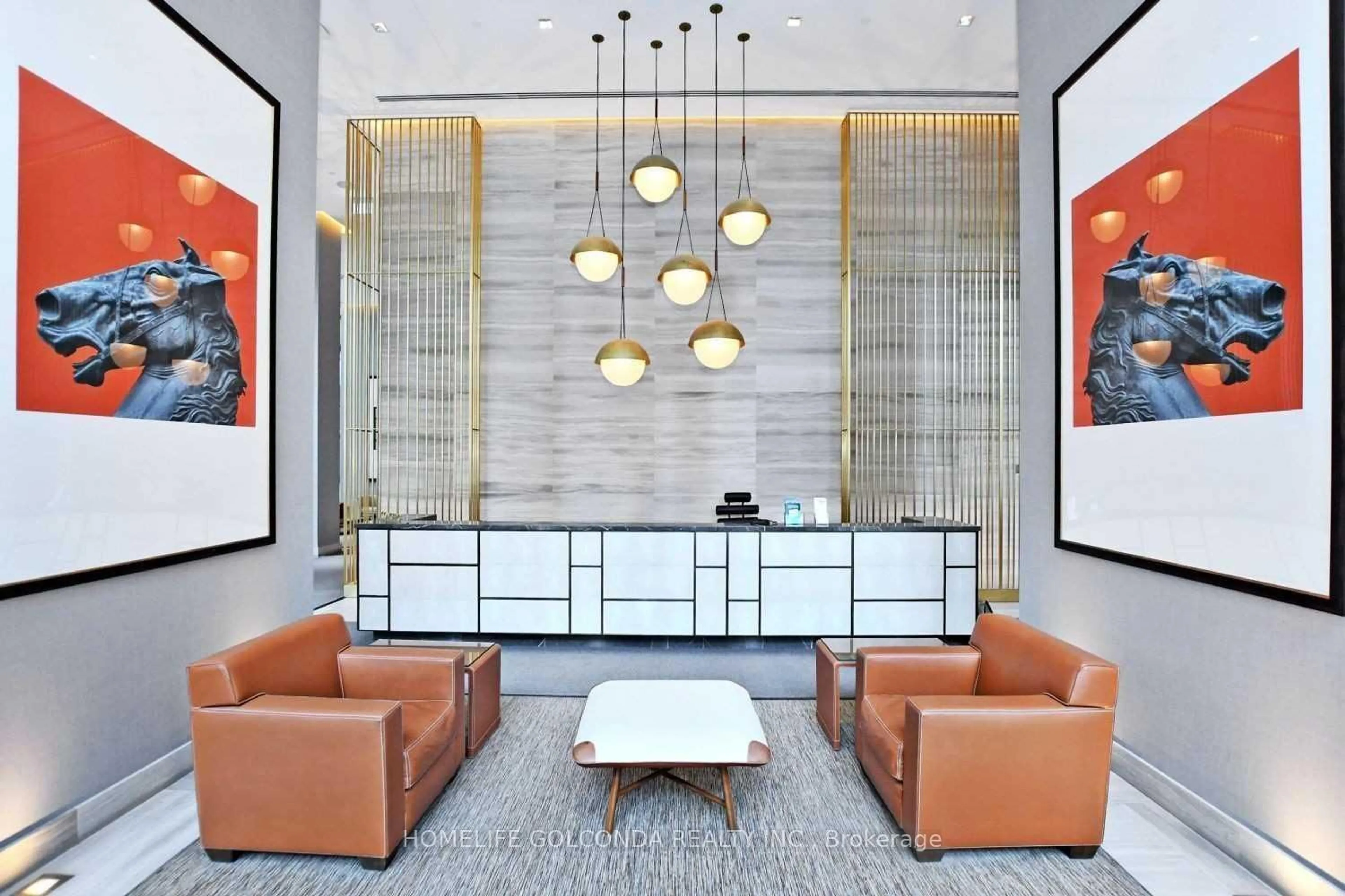 Lobby for 50 Charles St #2707, Toronto Ontario M4Y 0C3