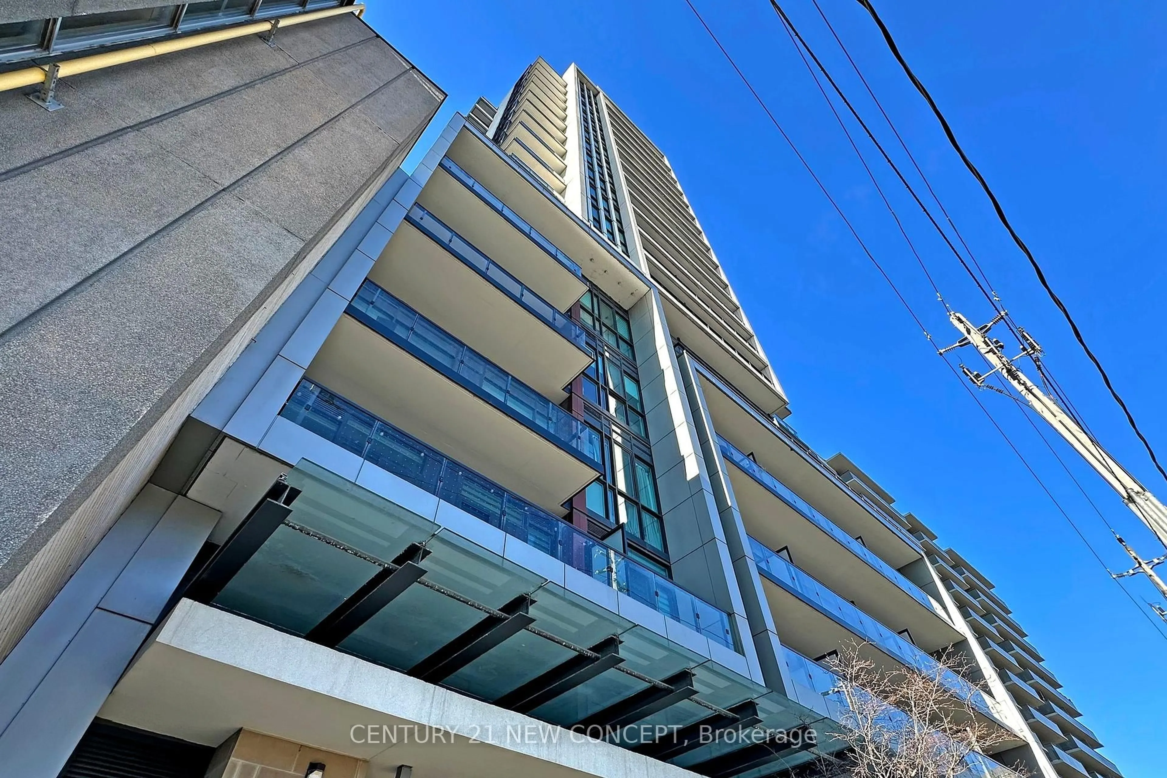 Balcony in the apartment, building for 1486 Bathurst St #1105, Toronto Ontario M5P 0A5