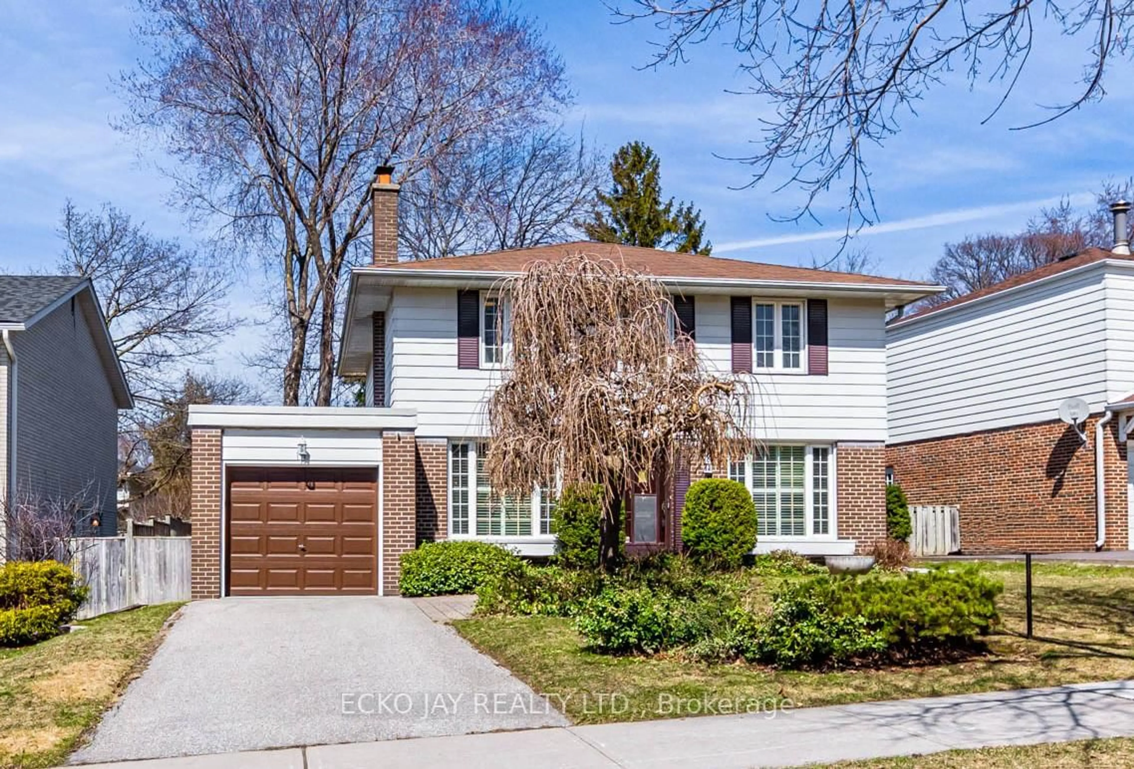 Home with brick exterior material, street for 14 Parfield Dr, Toronto Ontario M2J 1B9